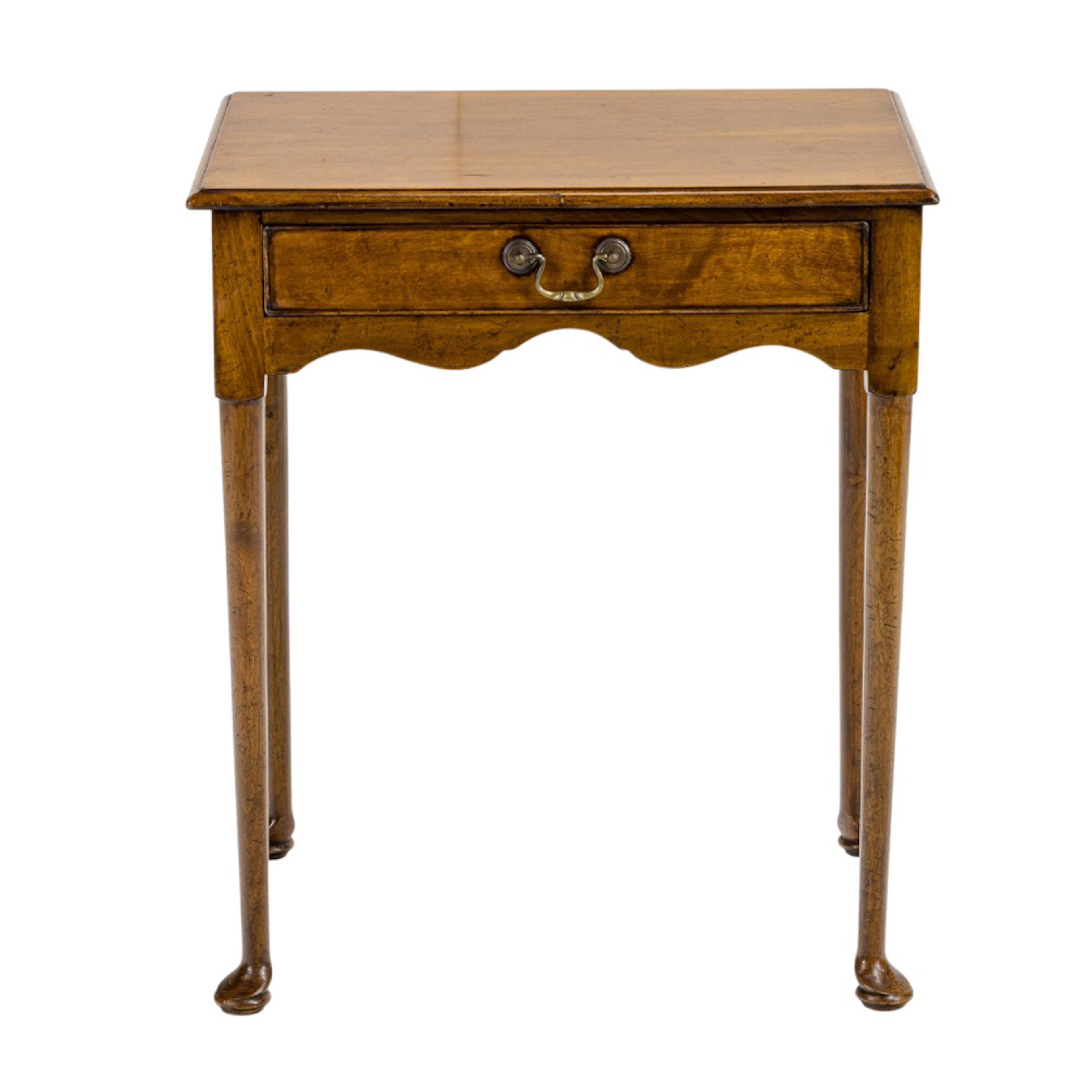 A Queen Anne style side table