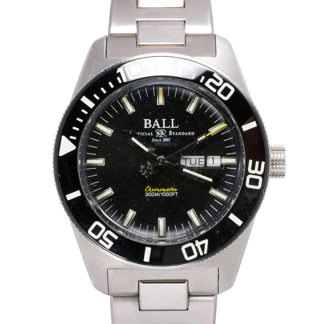 A Ball Engineer Master II Skindiver Heritage stainless steel watch