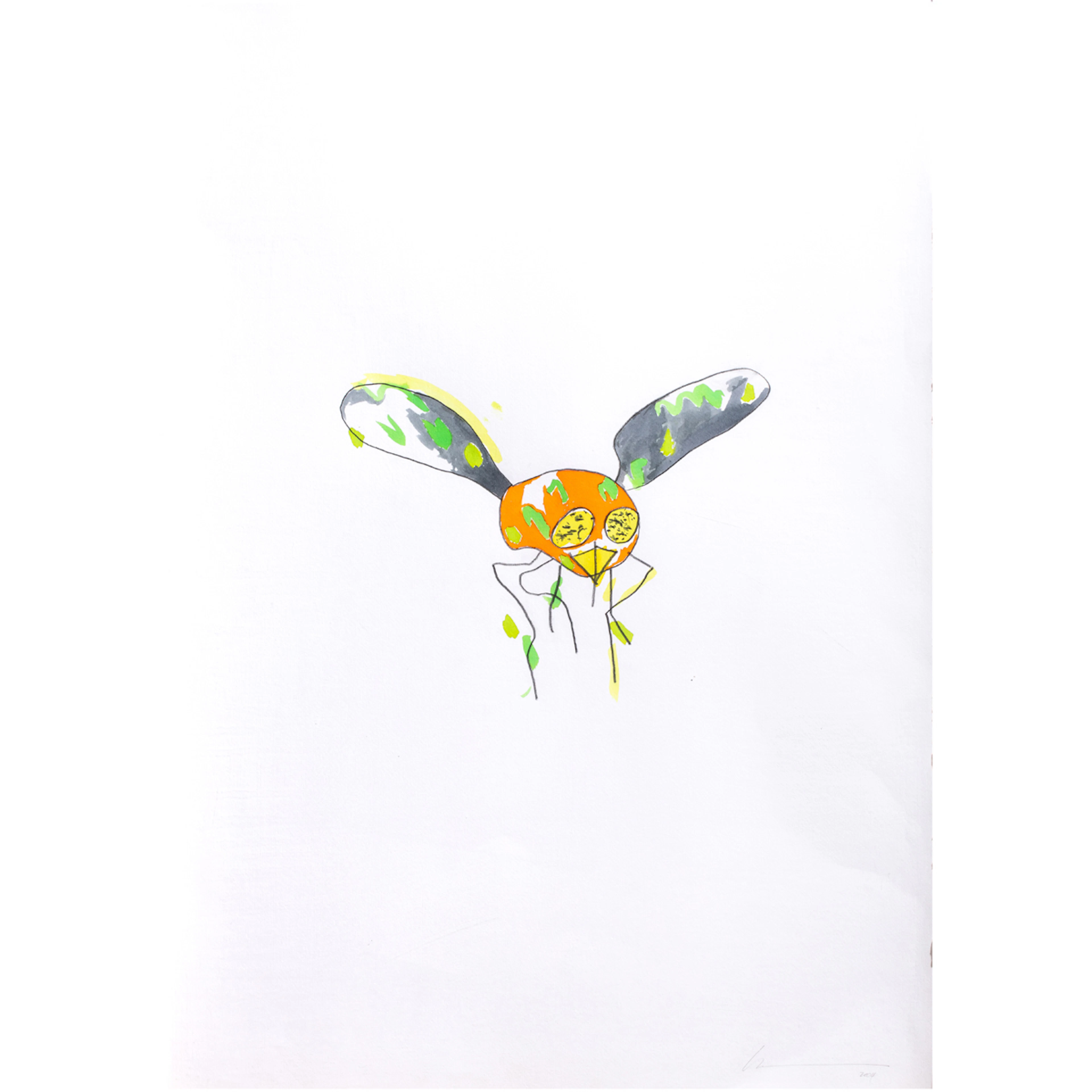 Work on paper, Robert Wilson