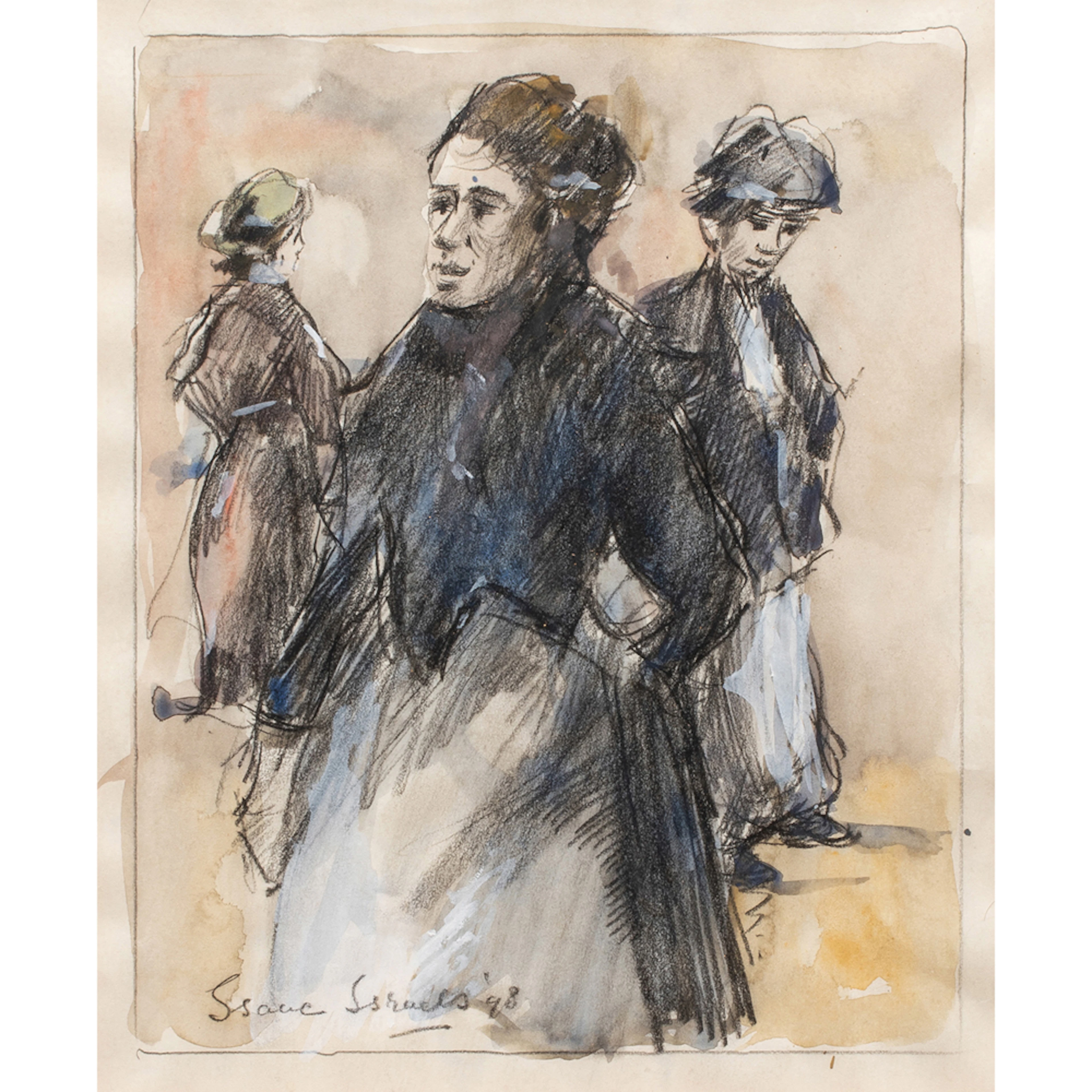 Work on paper, Isaac lazarus Israel