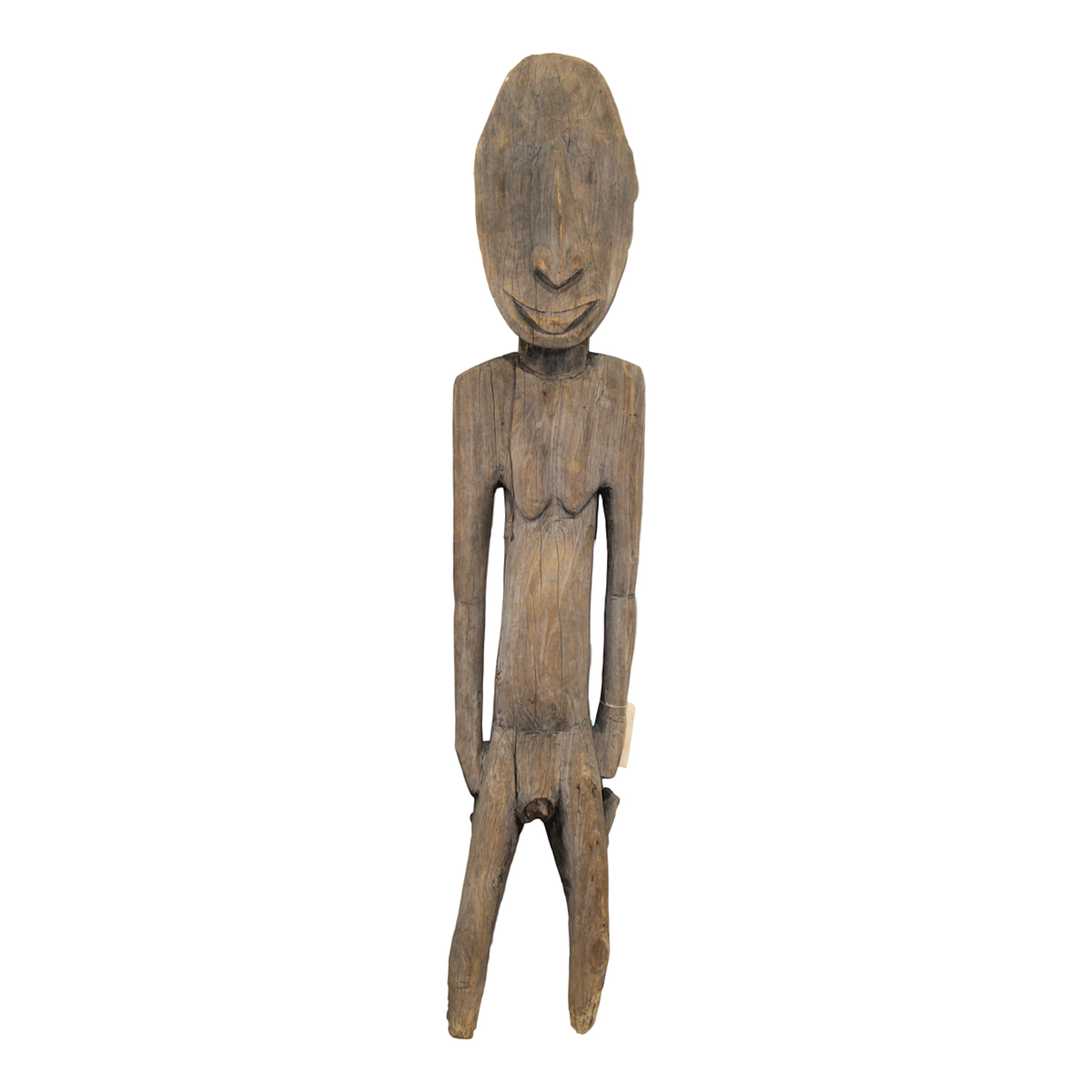 A tall standing female figure, Papua New Guinea
