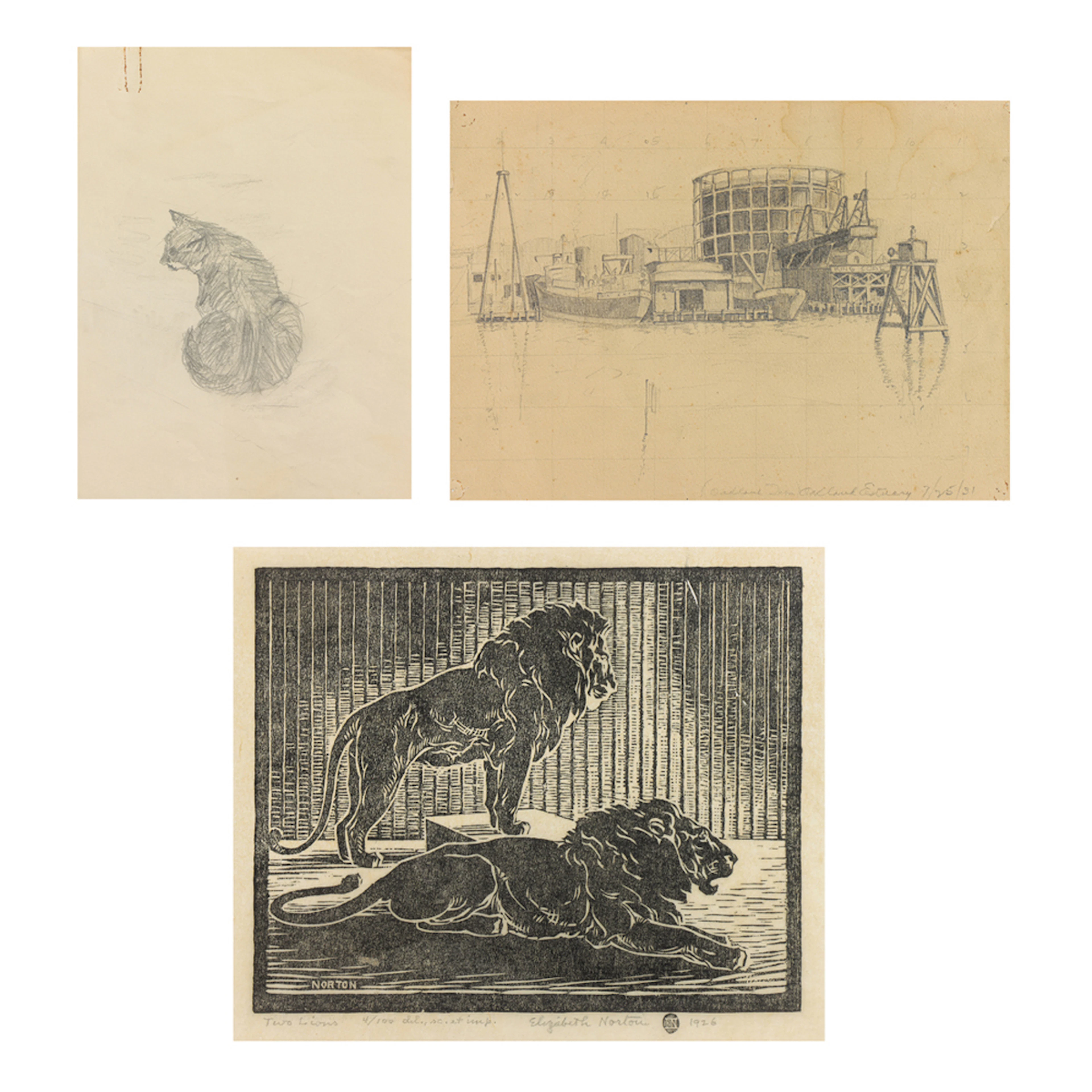 Print and Sketches, Elizabeth Norton