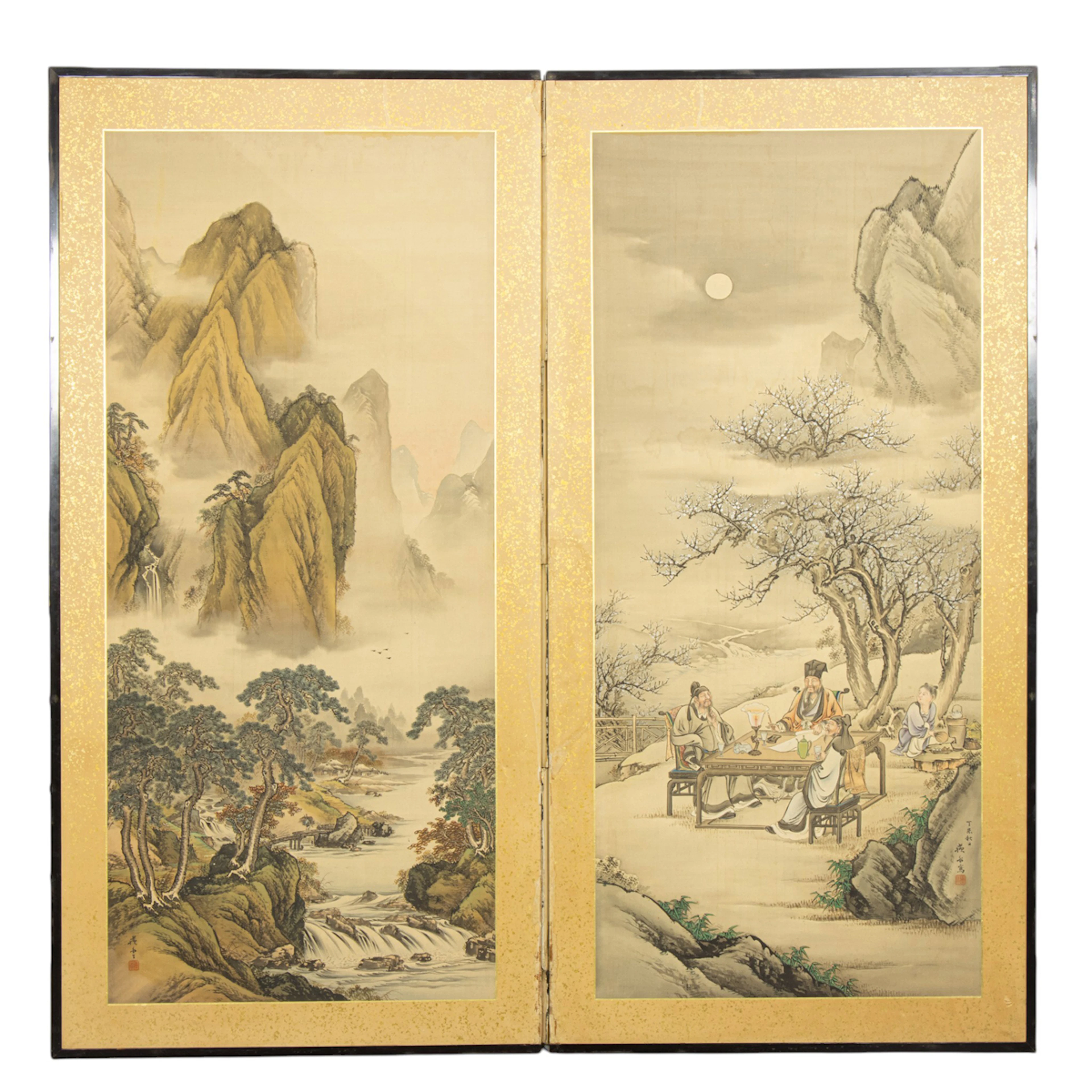 Japanese School (early 20th century) - Scholars
