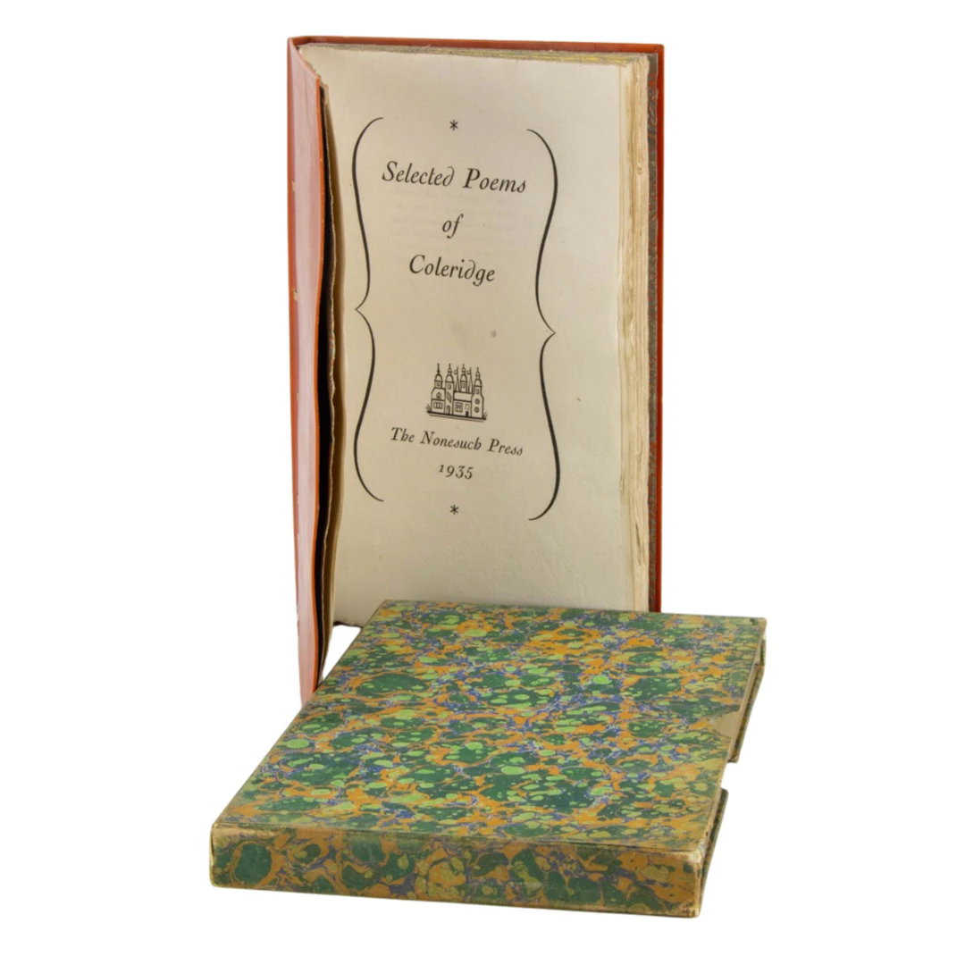 Fine Press: Nonesuch Press. Samuel Taylor. Selected Poems of Coleridge.