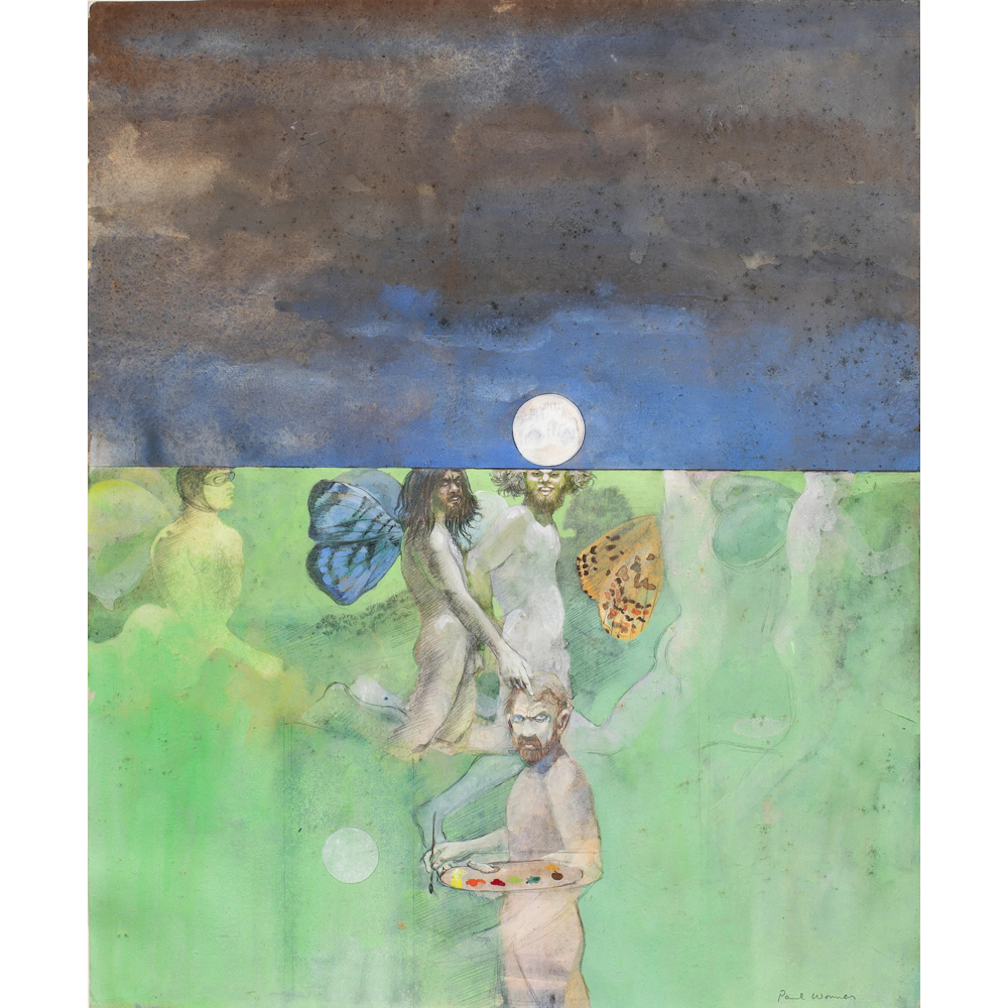 Work on paper, Paul Wonner