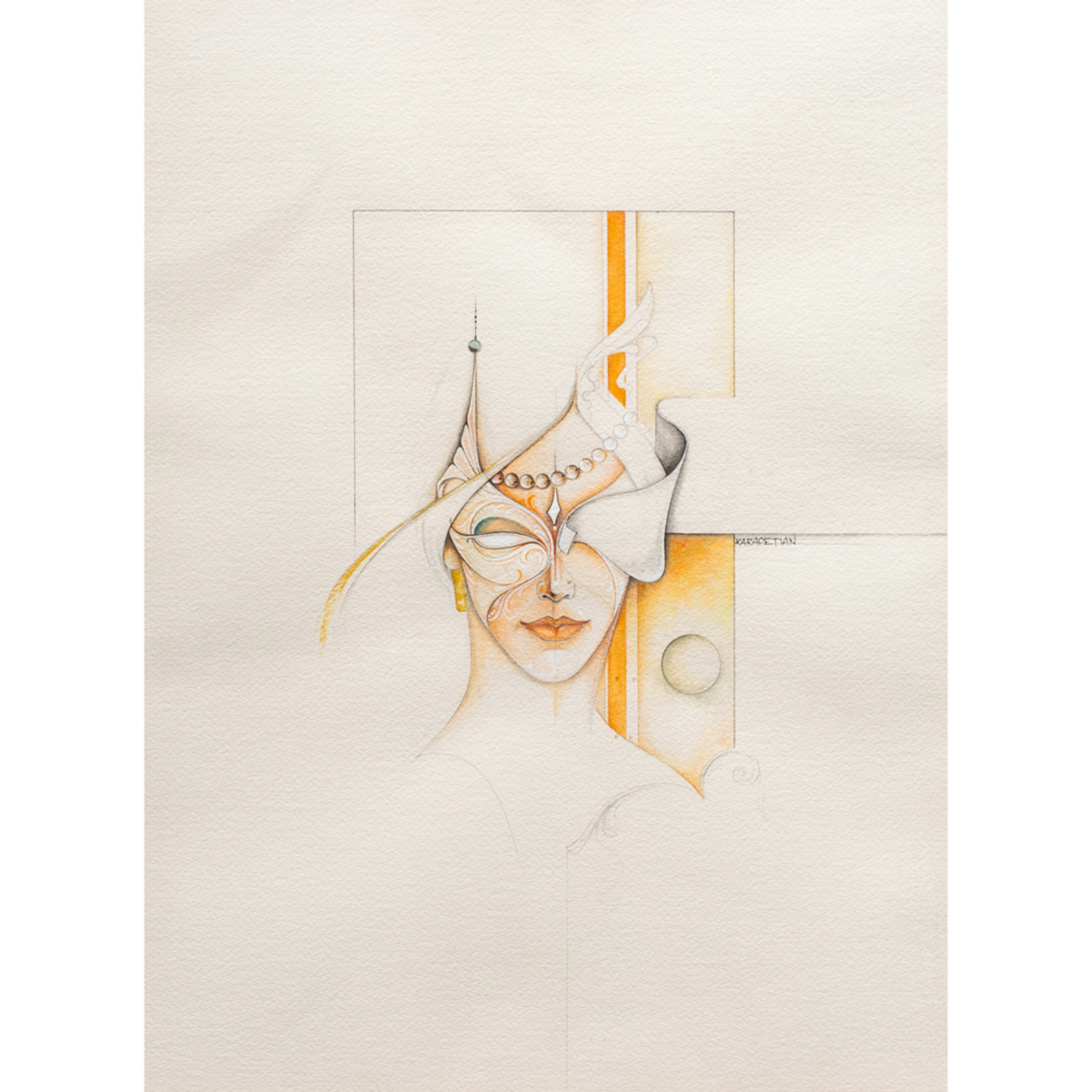 Work on paper, Herach Karapetian