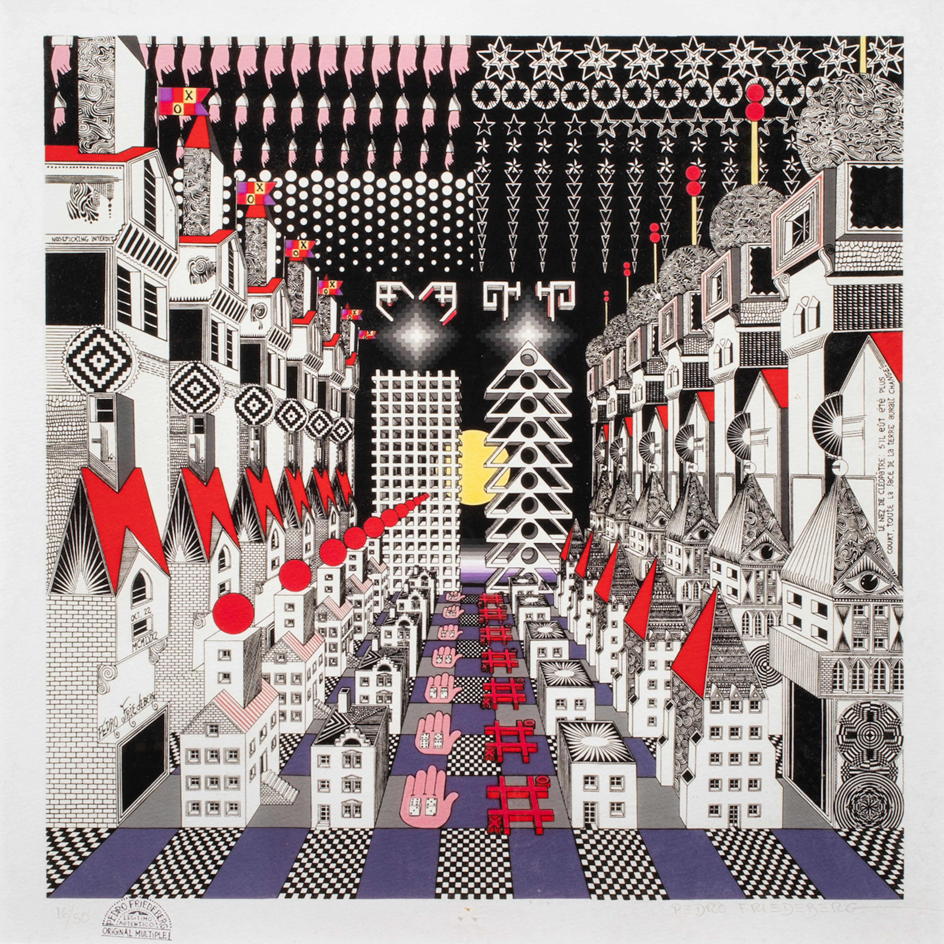 Print, Pedro Friedeberg