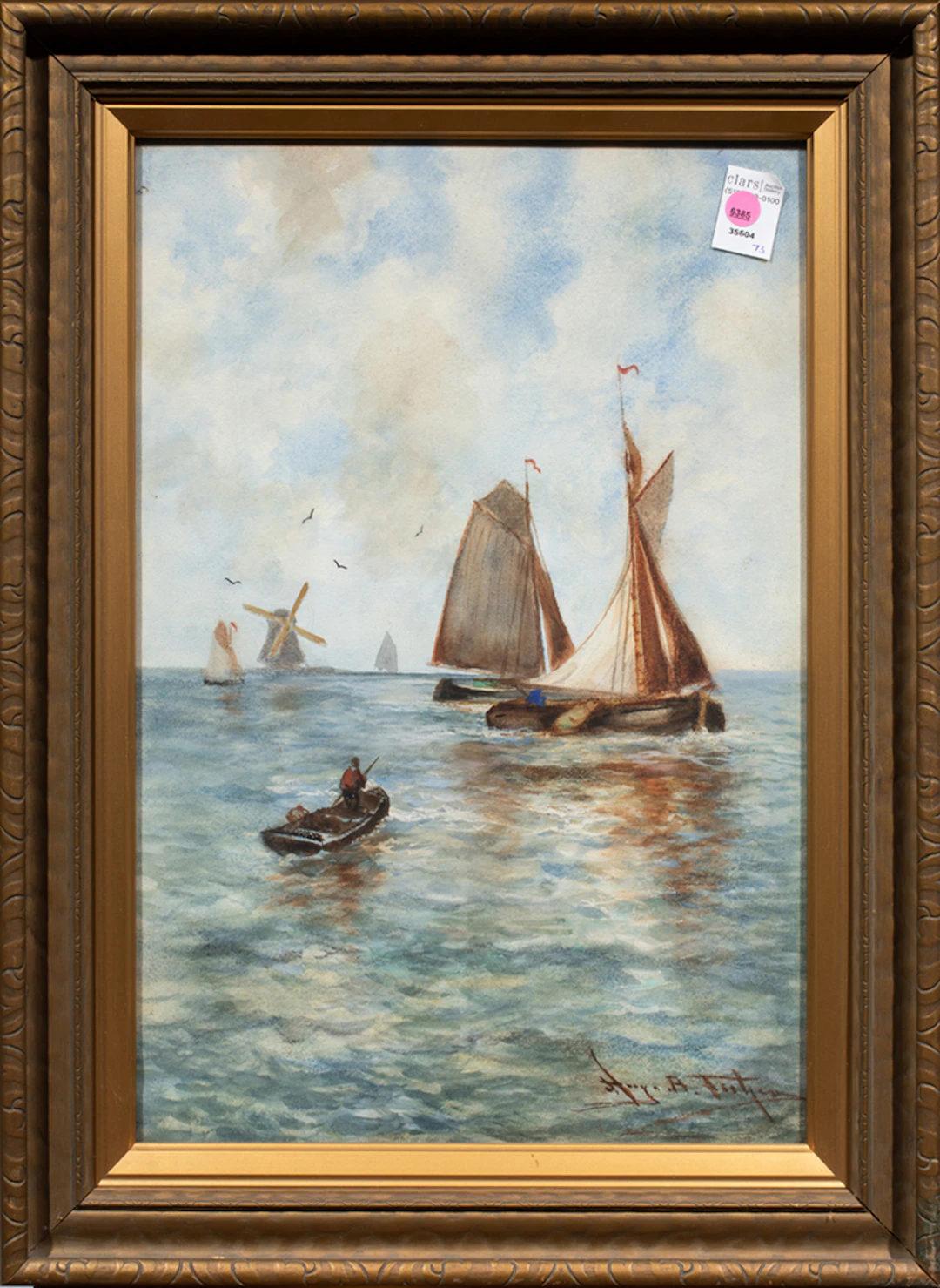 Watercolor, Dutch School (20th century)