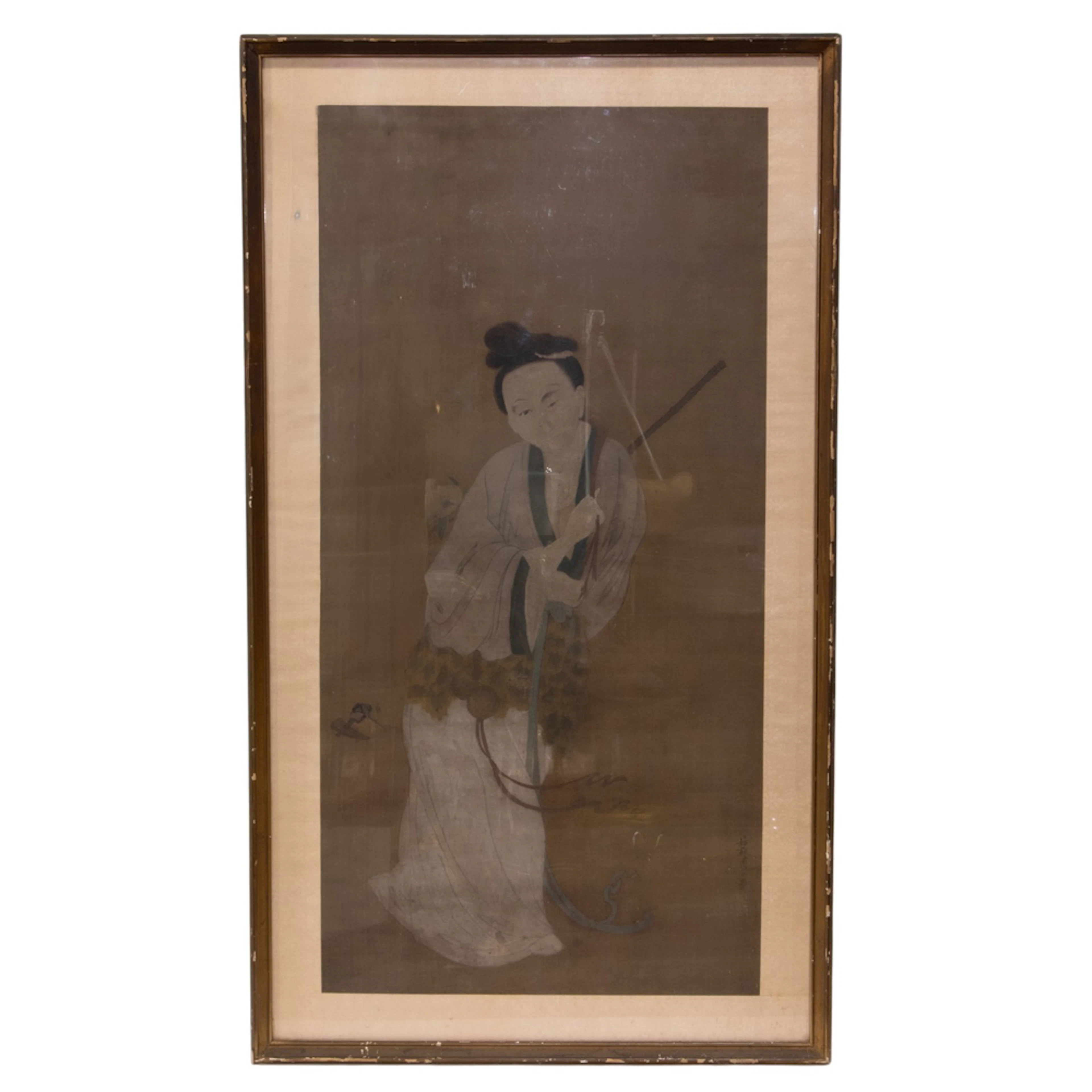 A Chinese watercolor painting