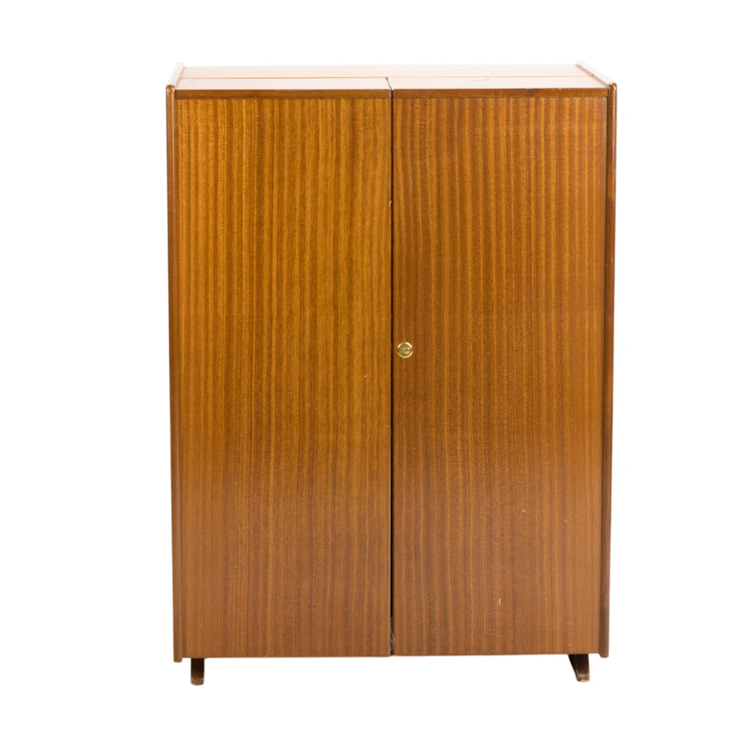 A Danish Modern "Magic Box" cube desk or work station