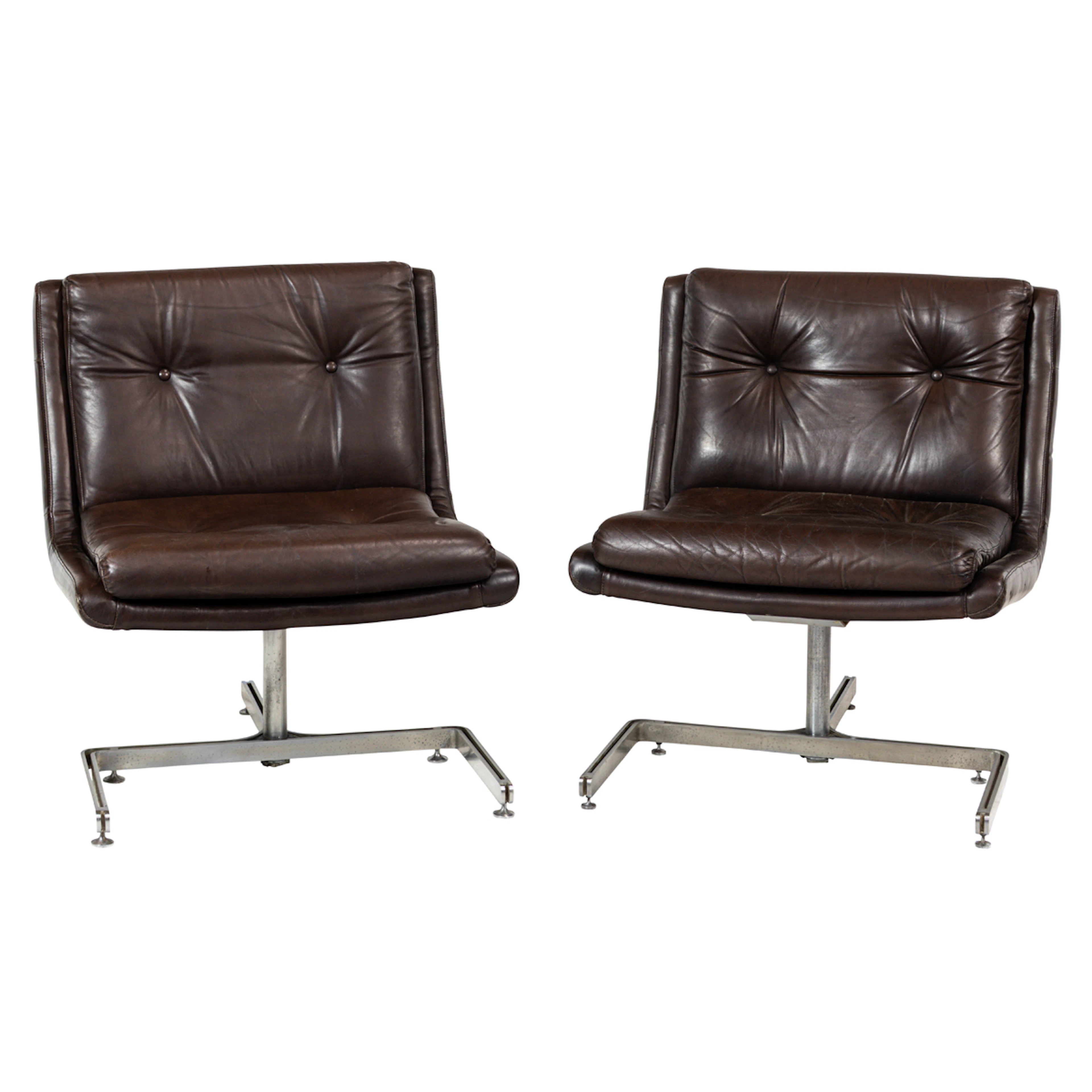 A pair of Raphael Raffel chairs, circa 1970s