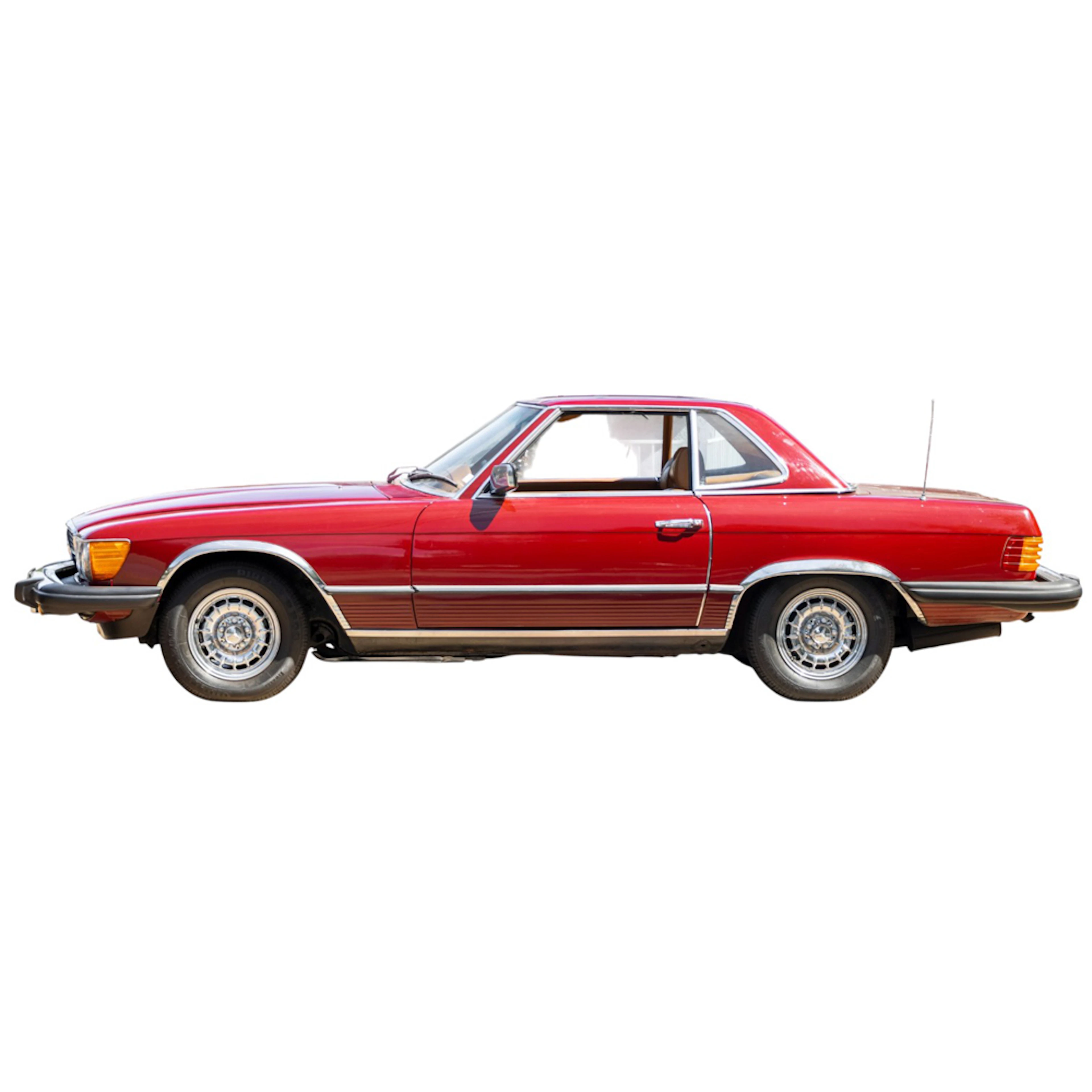 A 1979 Mercedes Benz 450 SL convertible