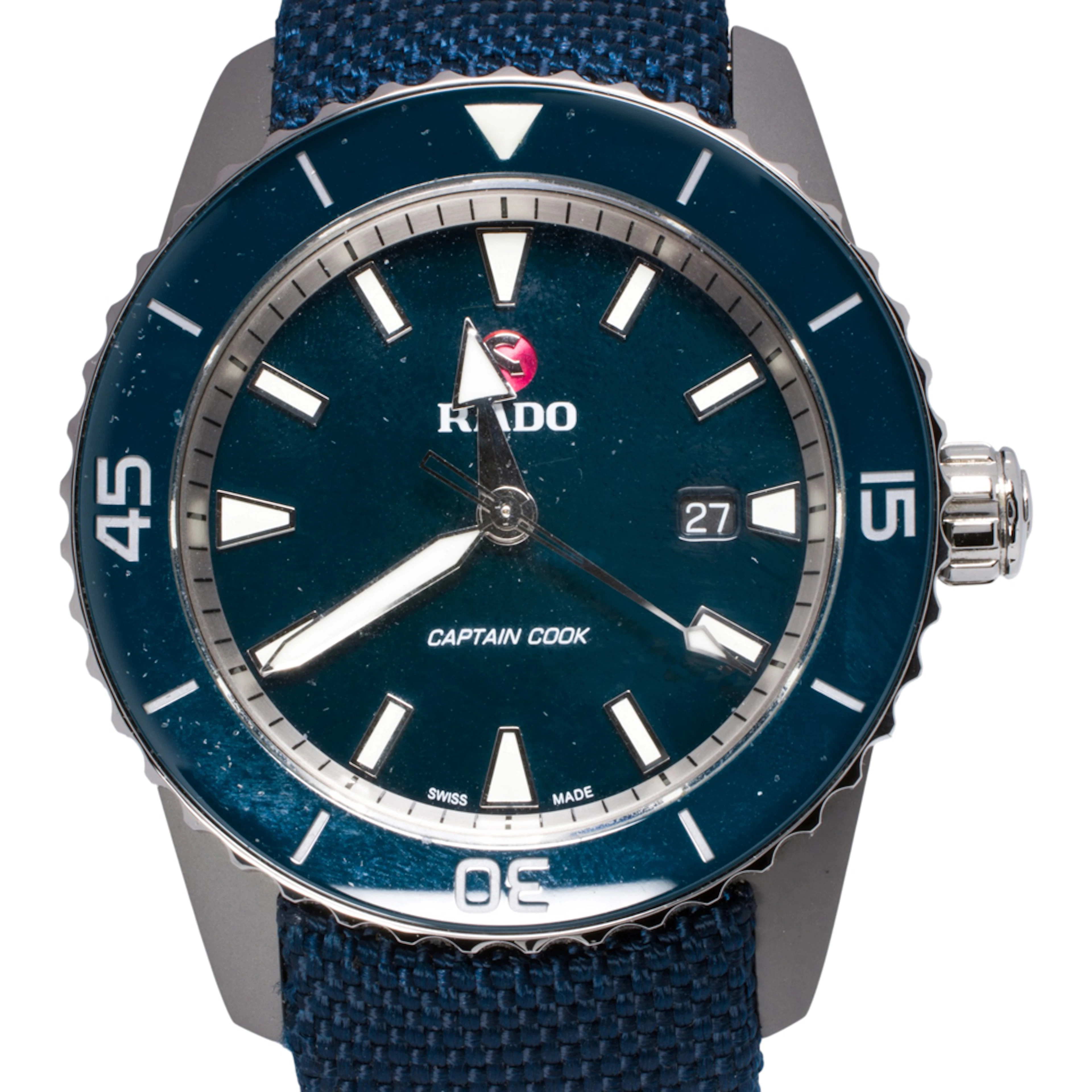 A Rado Hyperchrome Captain Cook stainless steel watch