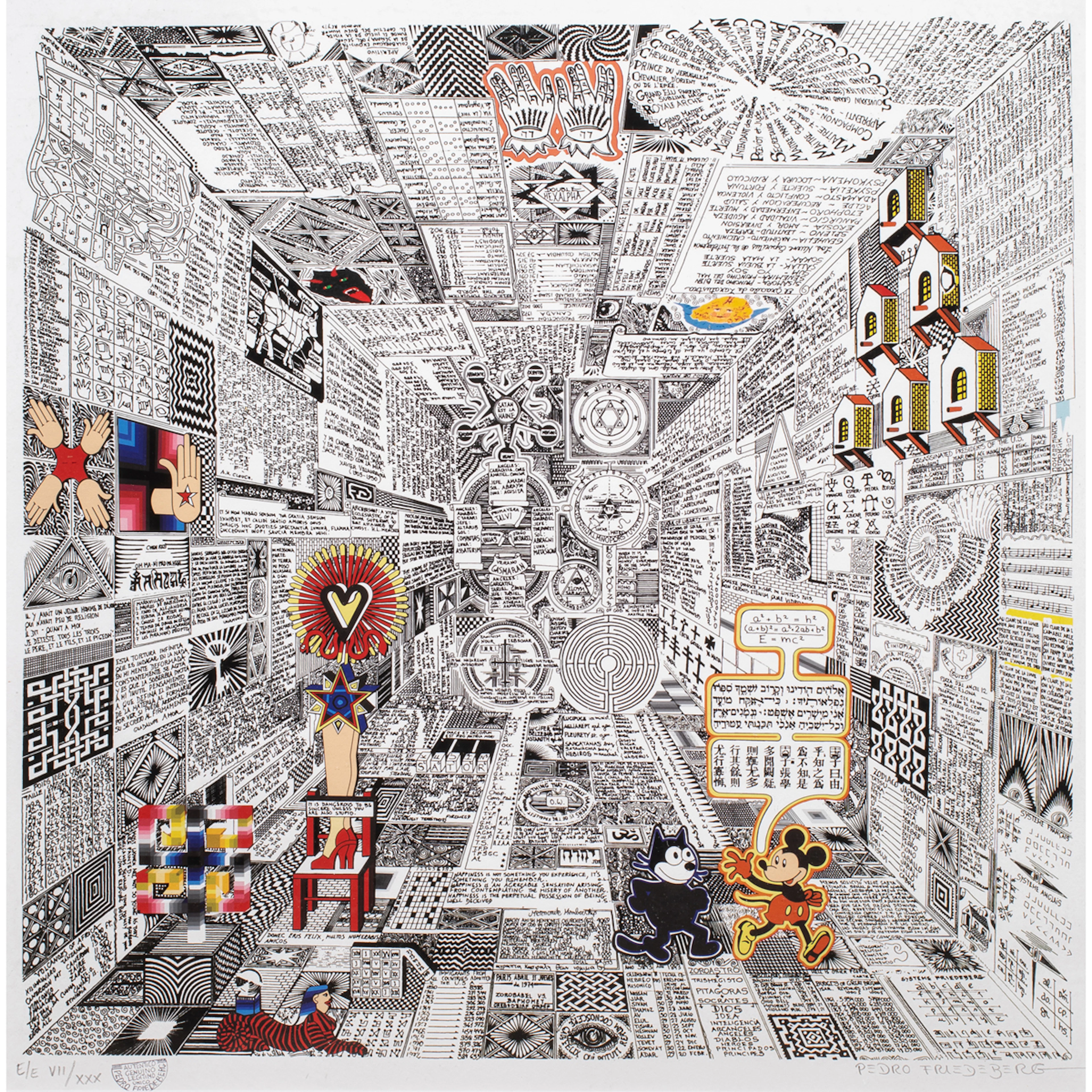 Print, Pedro Friedeberg