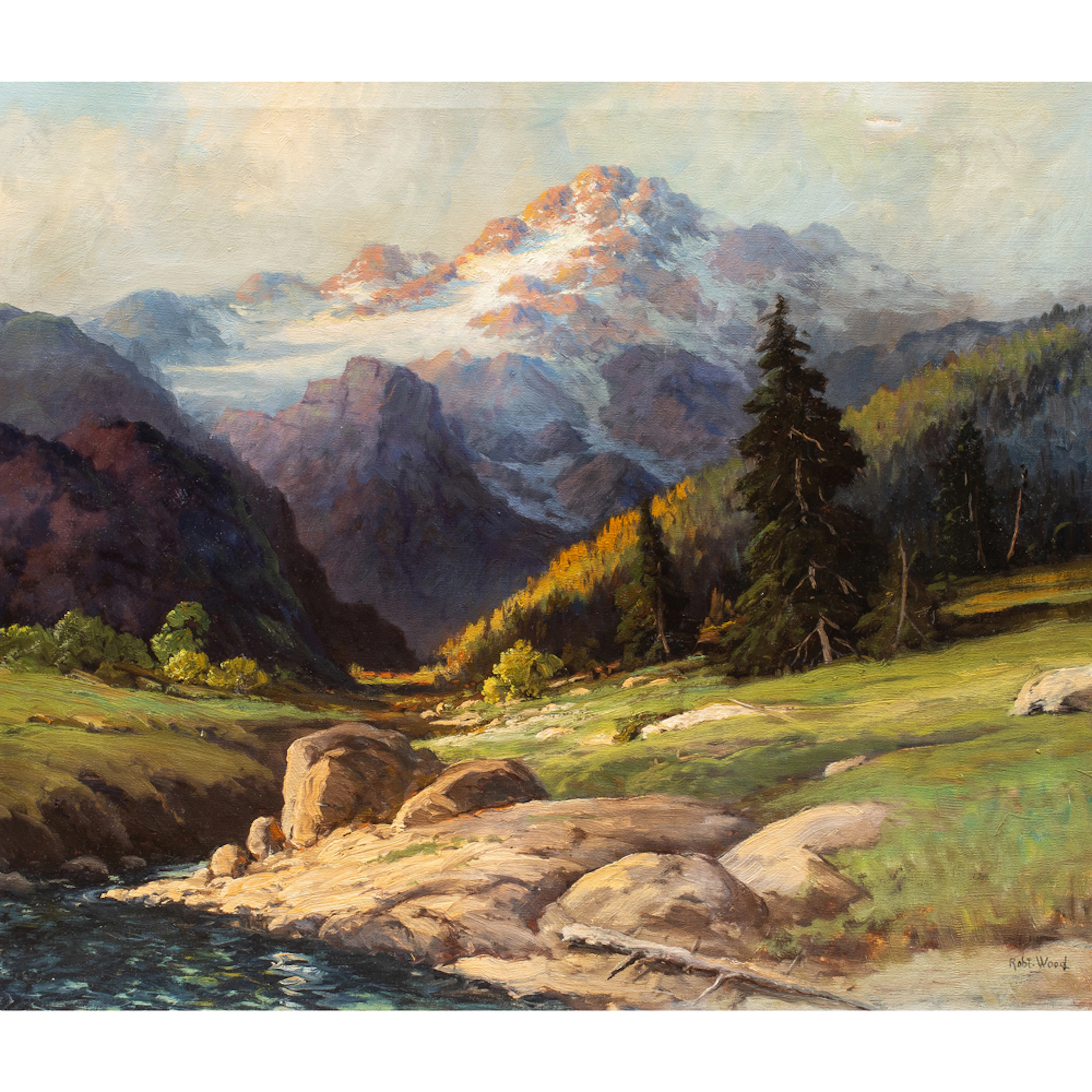 Painting, Robert Wood