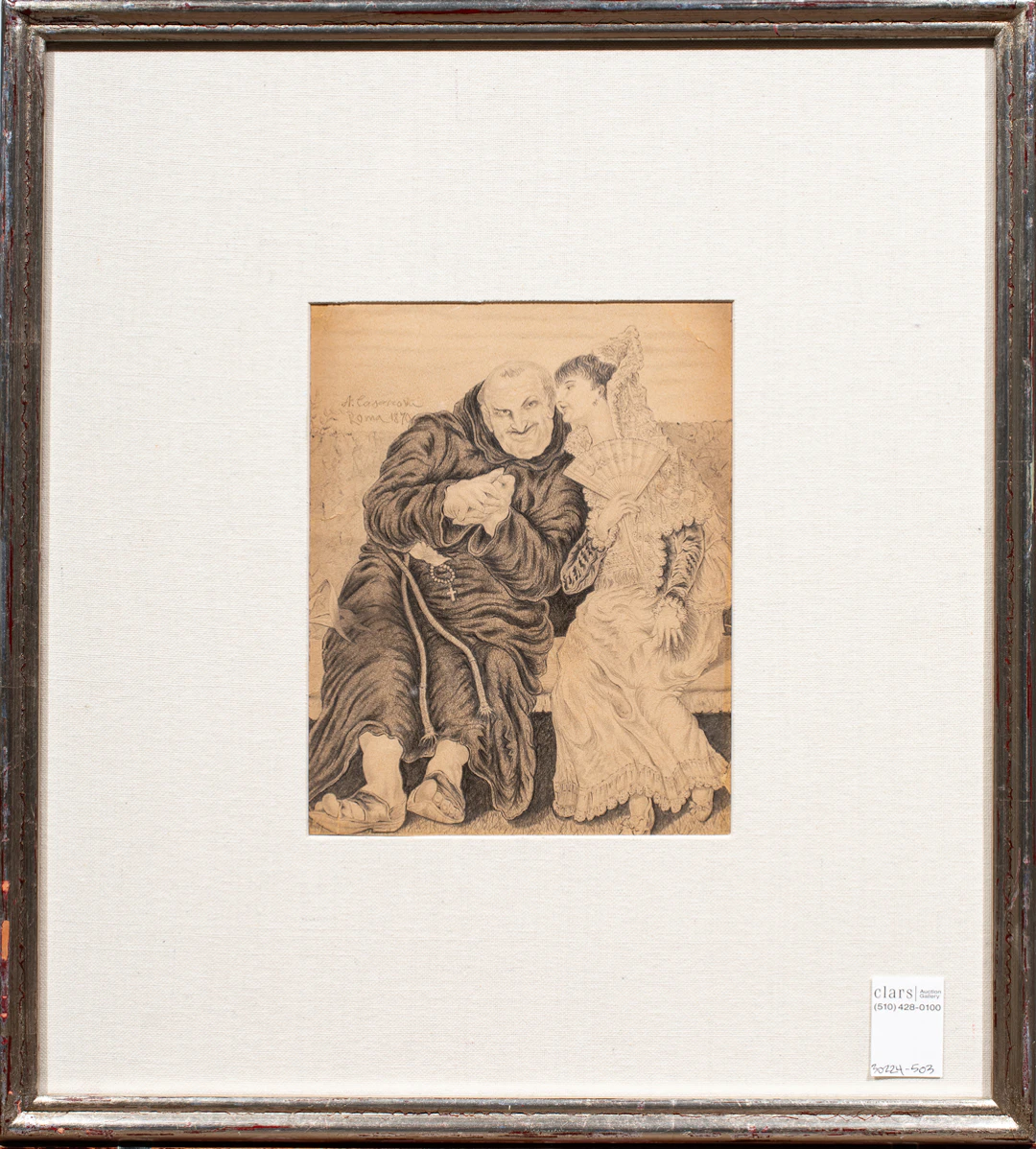 Work on paper, Italian School (19th century)