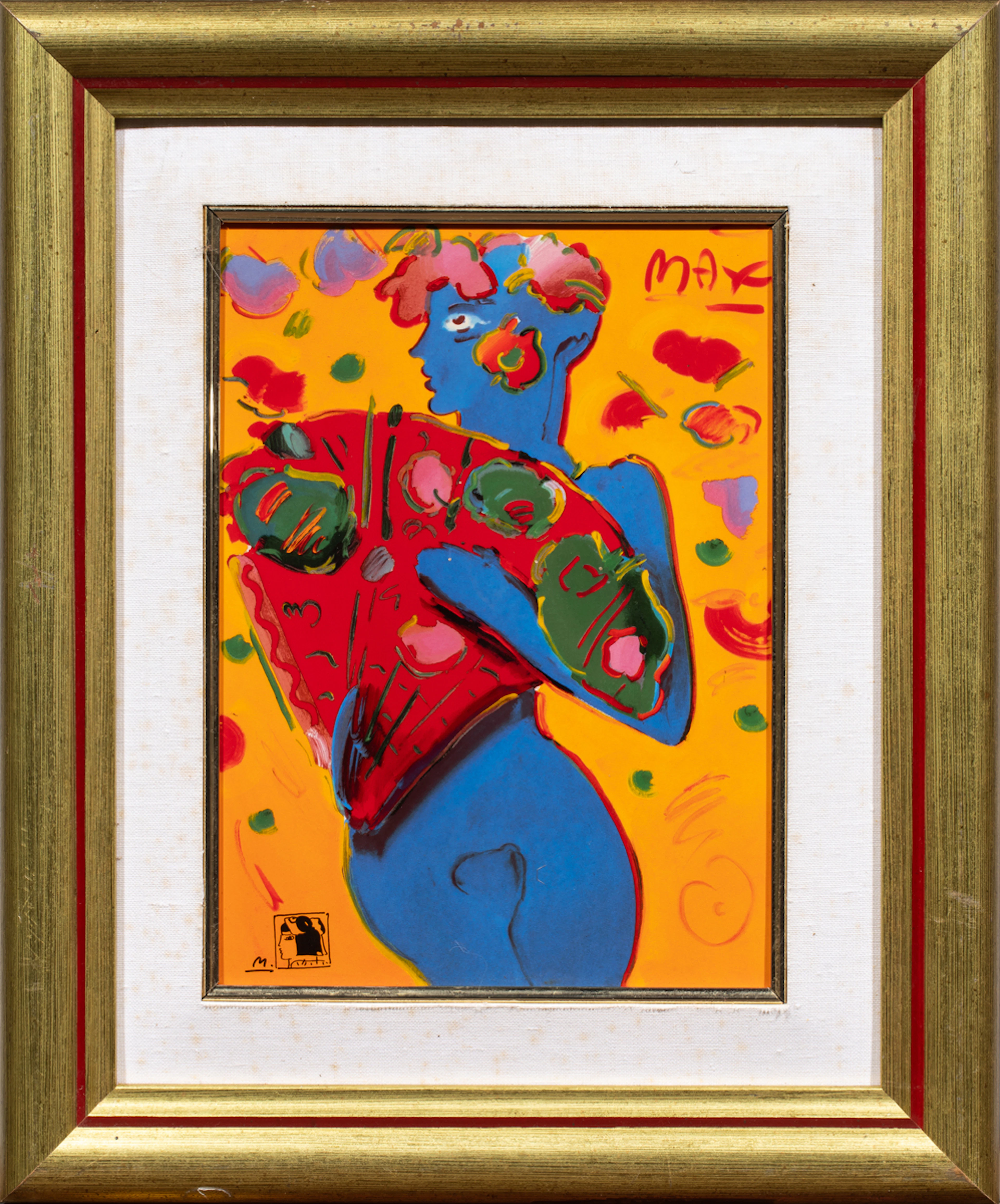 Porcelain Plaque, Peter Max
