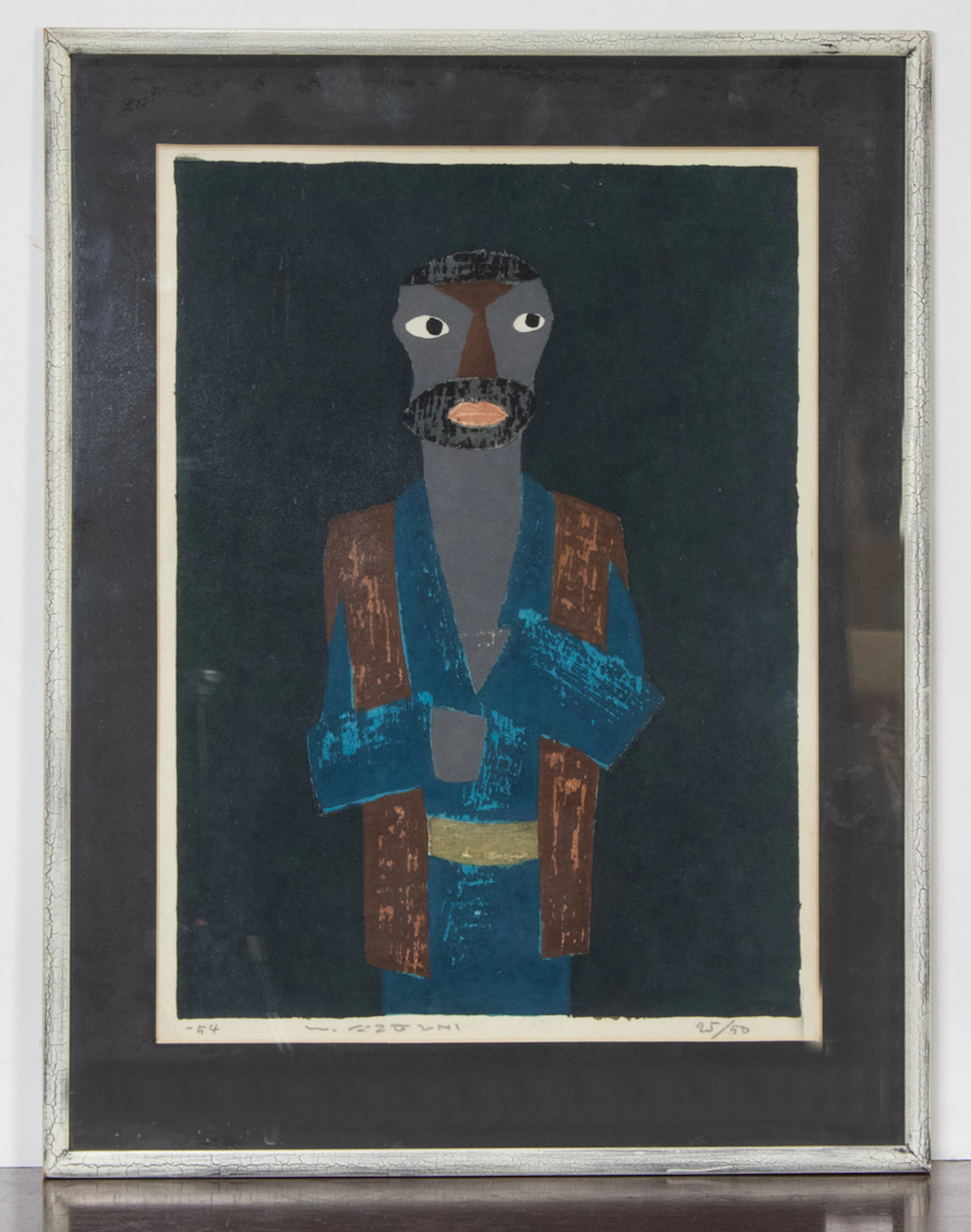 Azechi Umetaro (1902-1999) - Village Man
