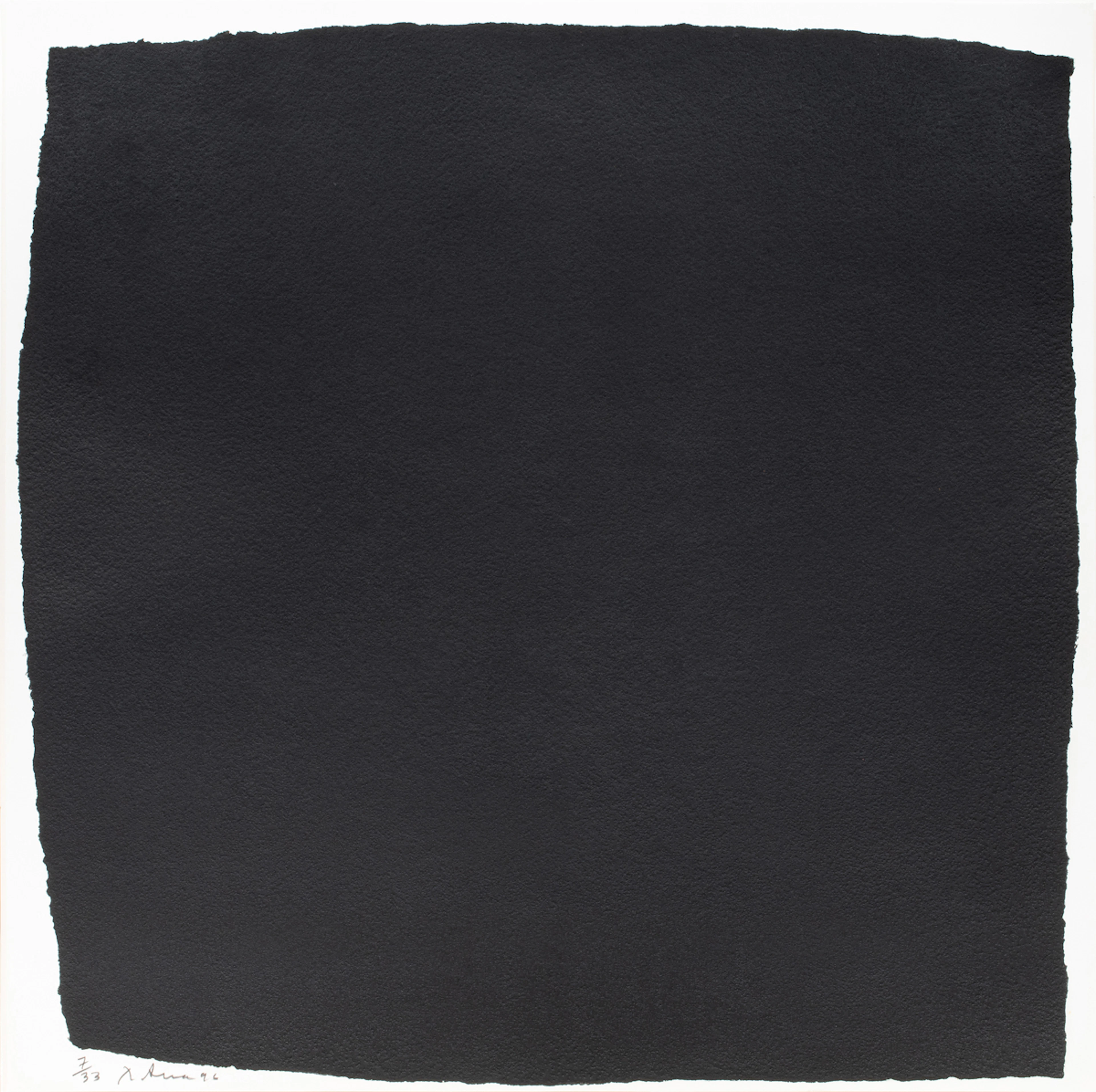 Print, Richard Serra