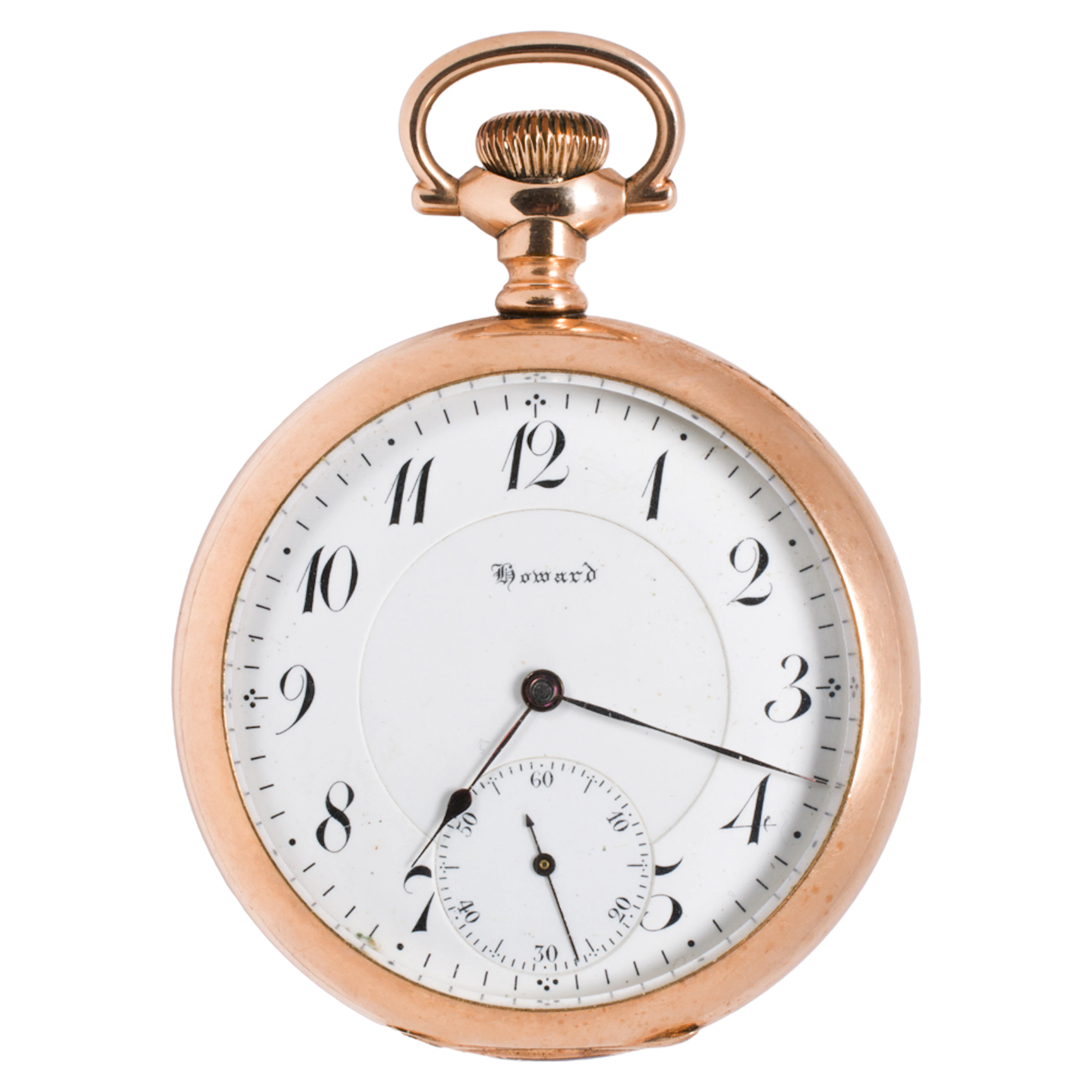 A Howard gold-filled pocket watch, c. 1908