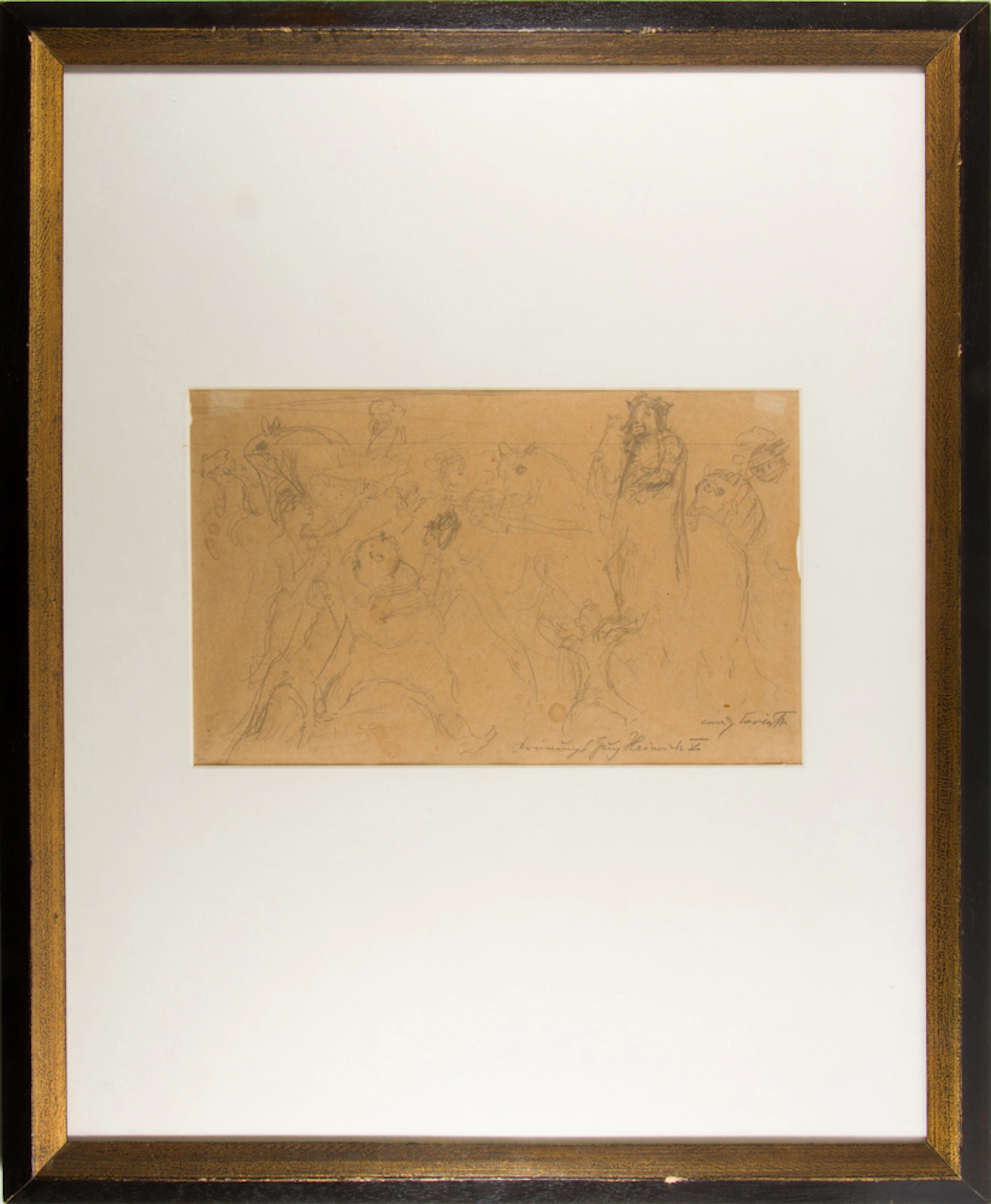 Work on paper, European School (20th century)