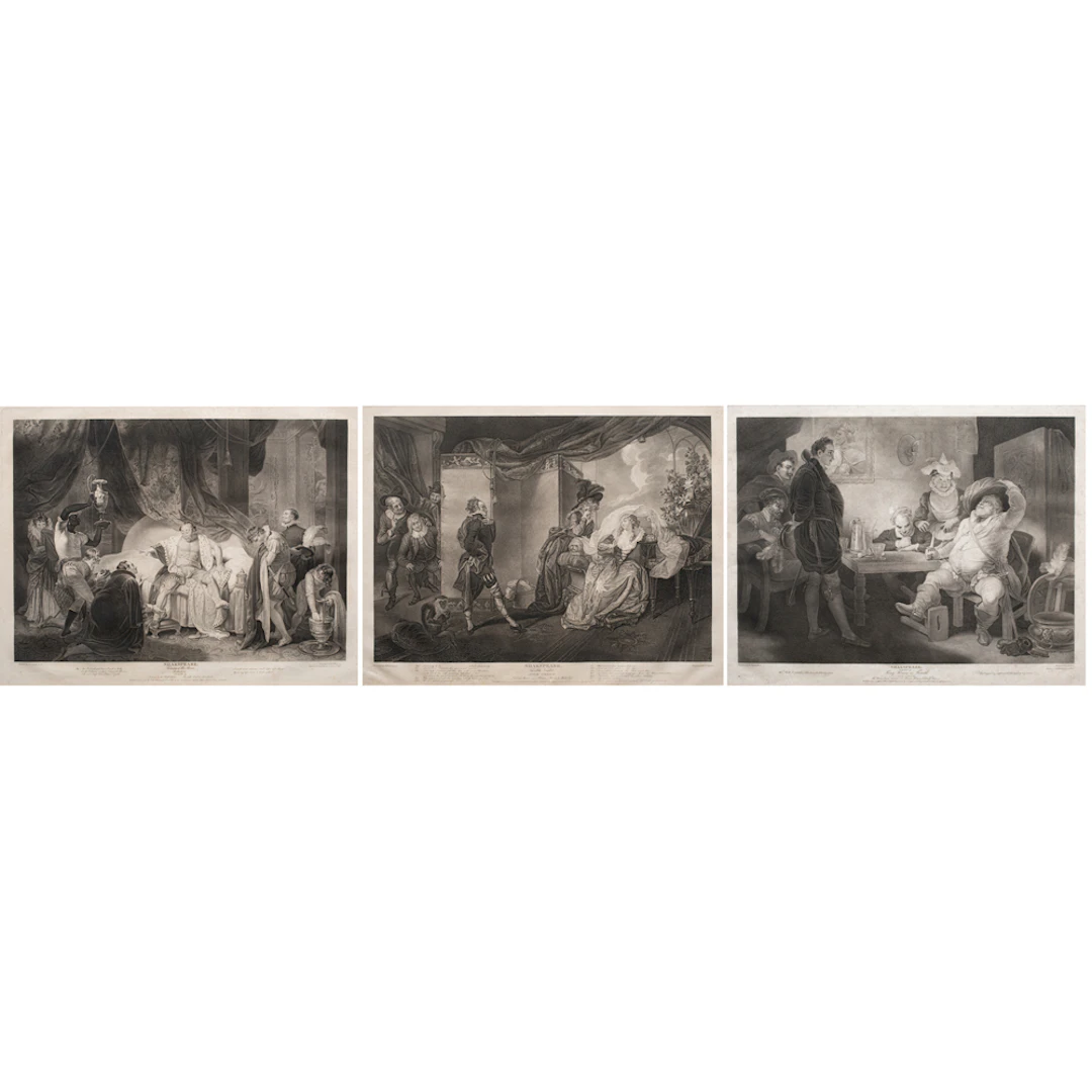 Prints, Robert Smirke, Robert Thew, Henrich Ramberg, and Thomas Ryder