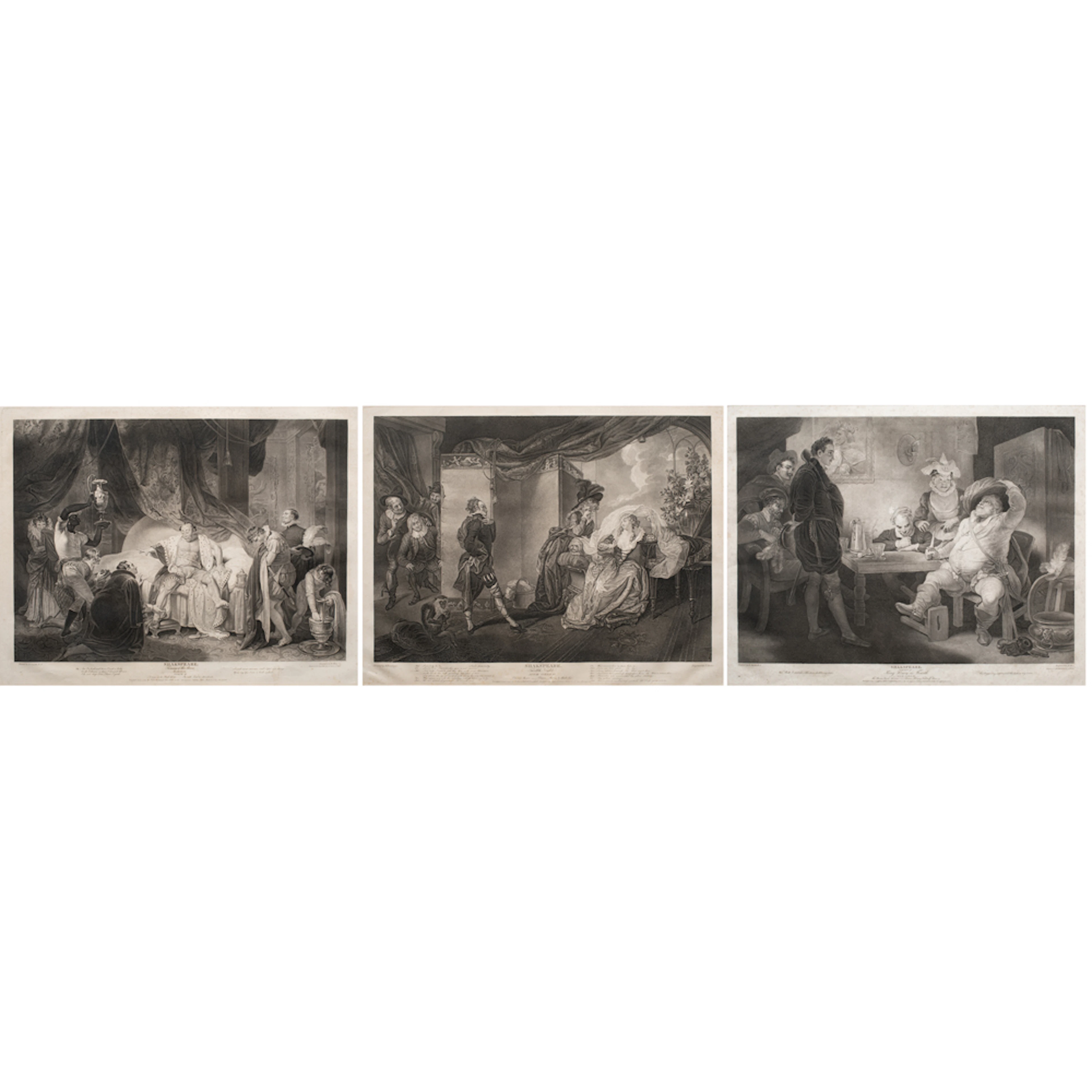 Prints, Robert Smirke, Robert Thew, Henrich Ramberg, and Thomas Ryder