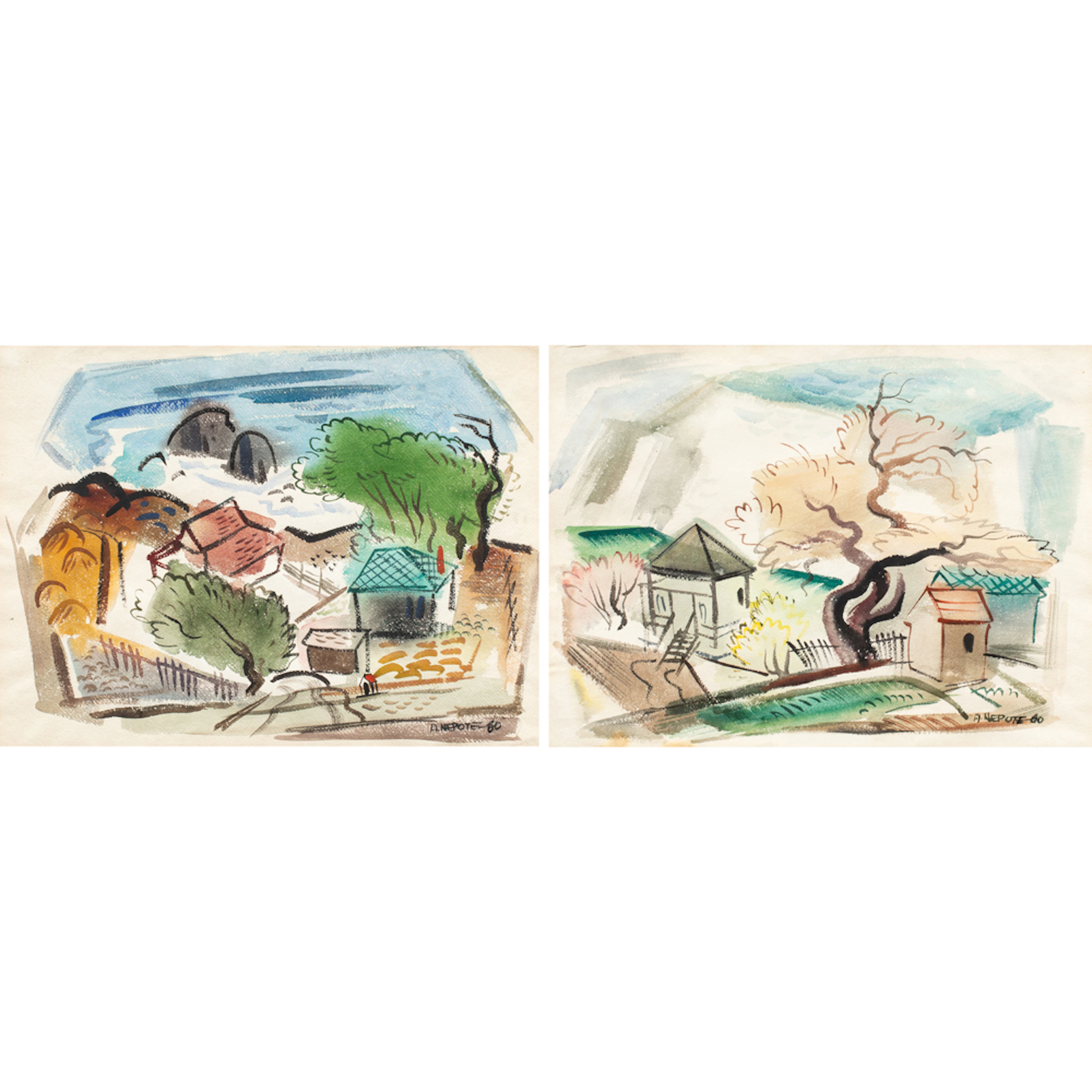 Watercolors, Alexander Nepote