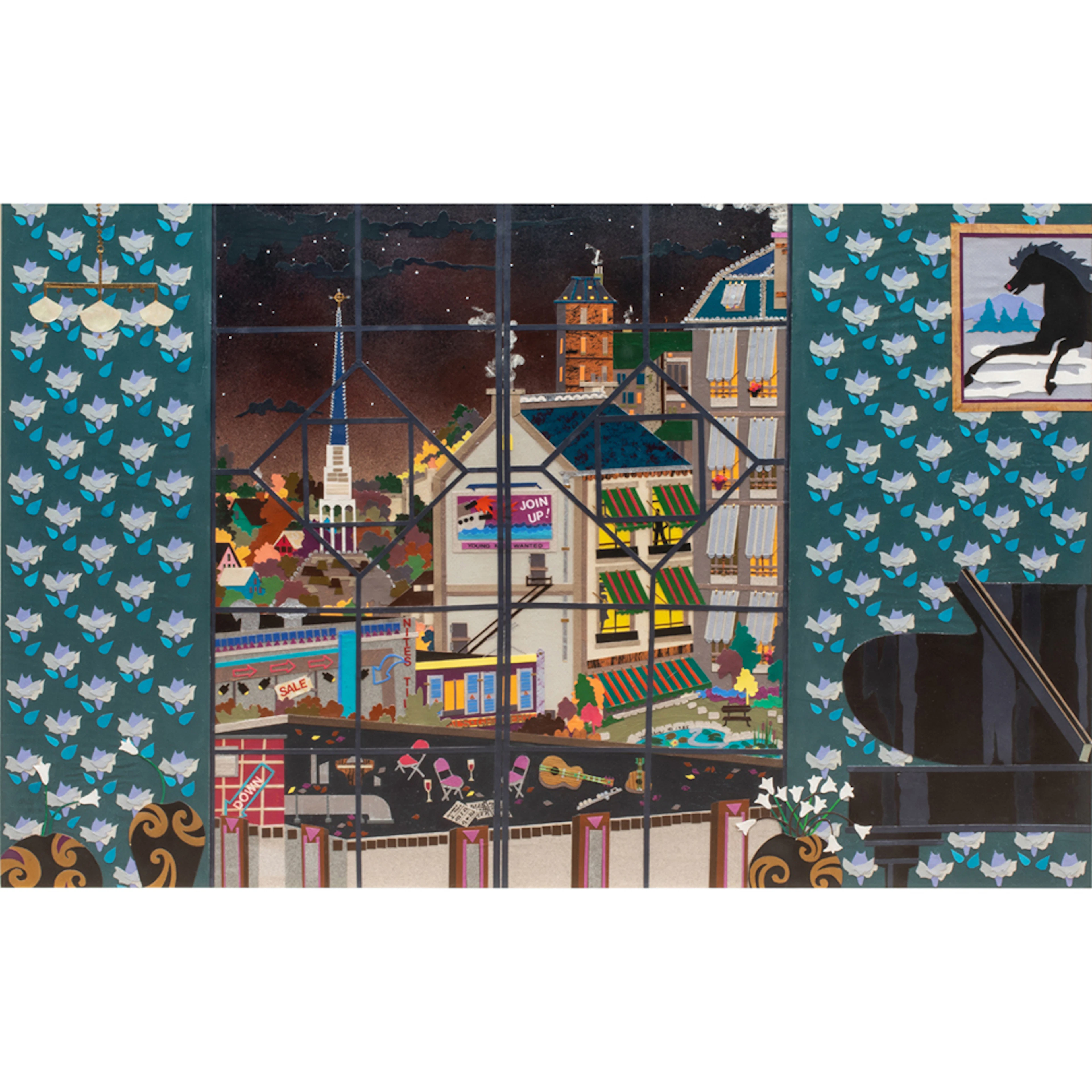 Collage, American School (20th century)