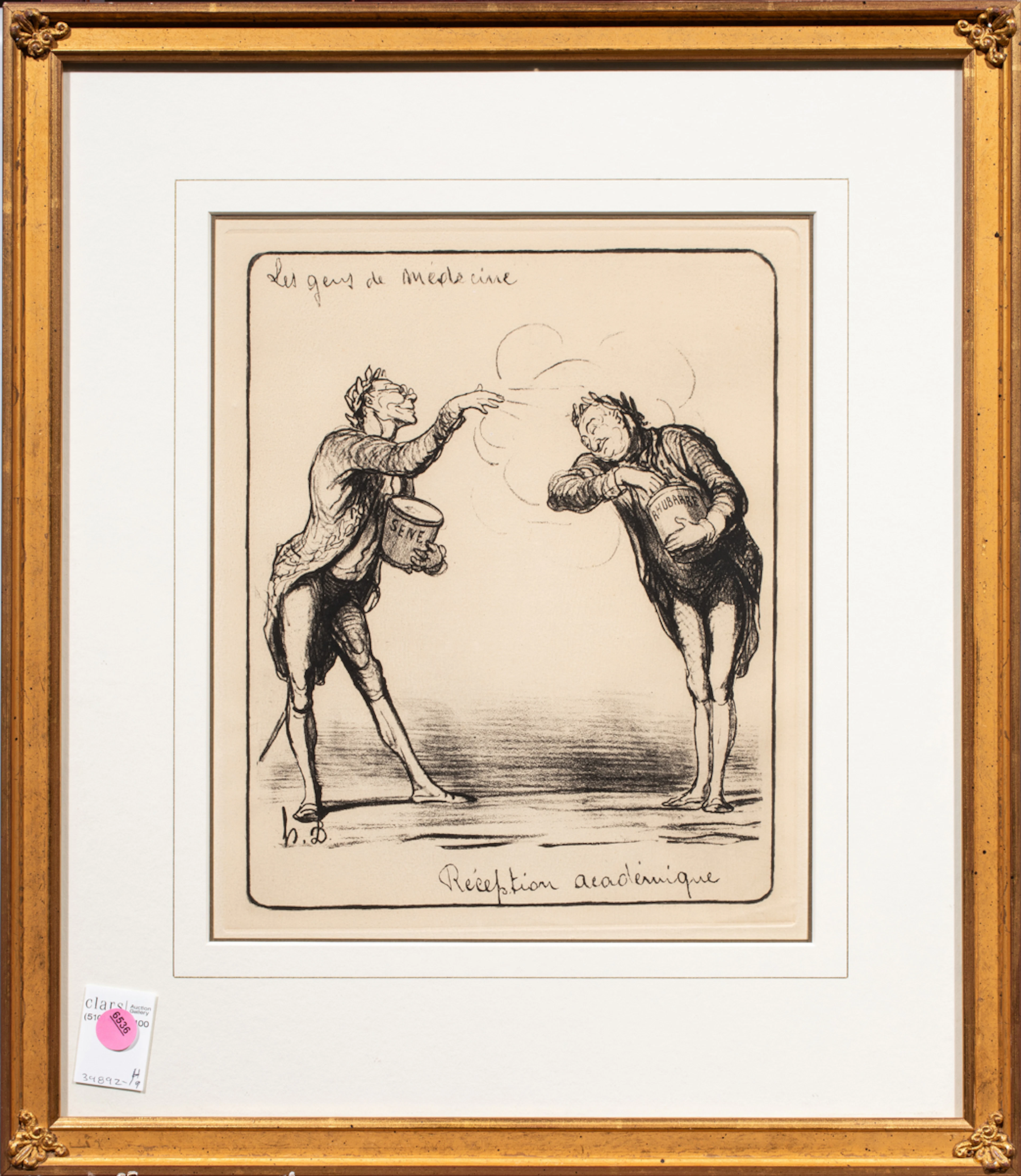 Print, After Honore Daumier