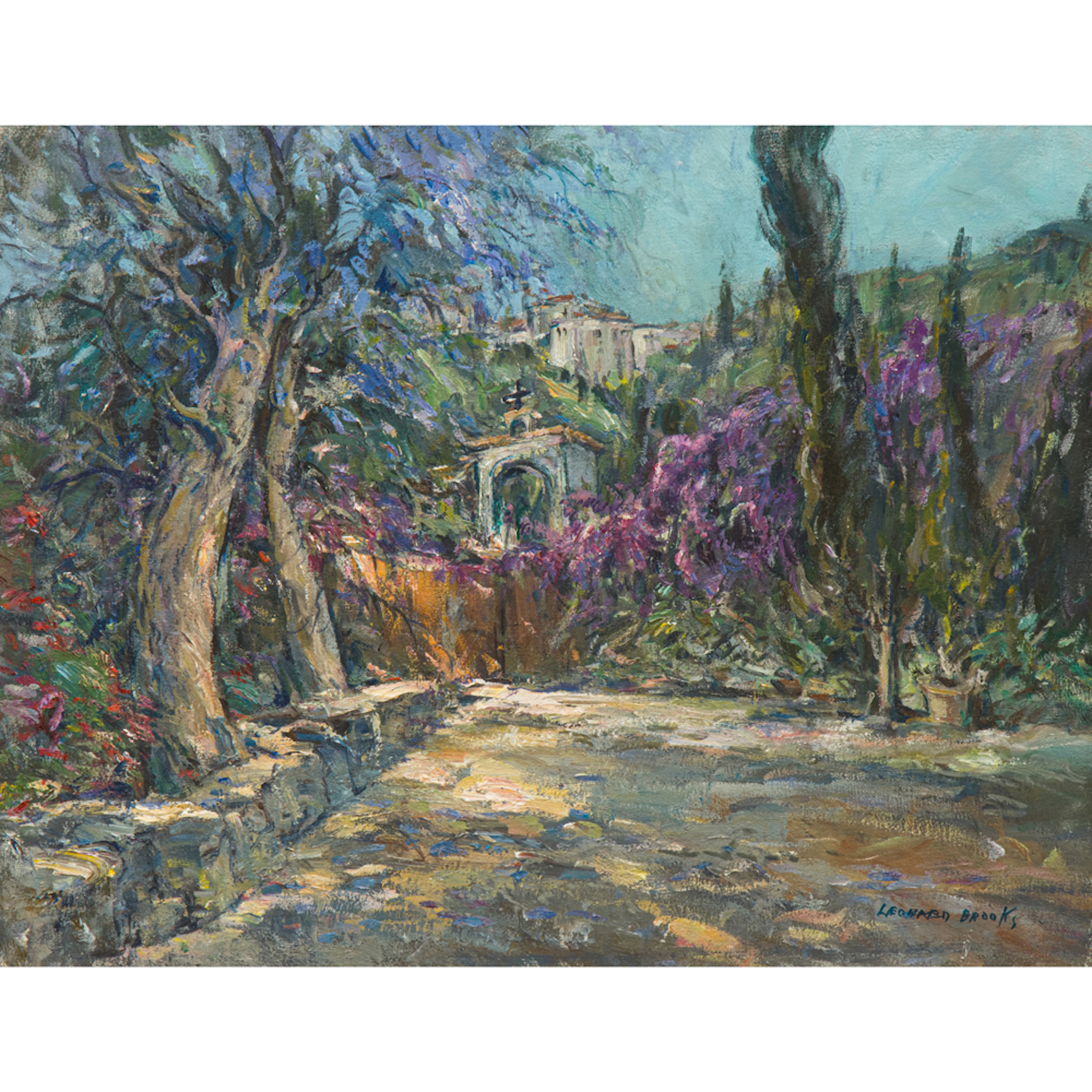 Painting, Leonard Brooks