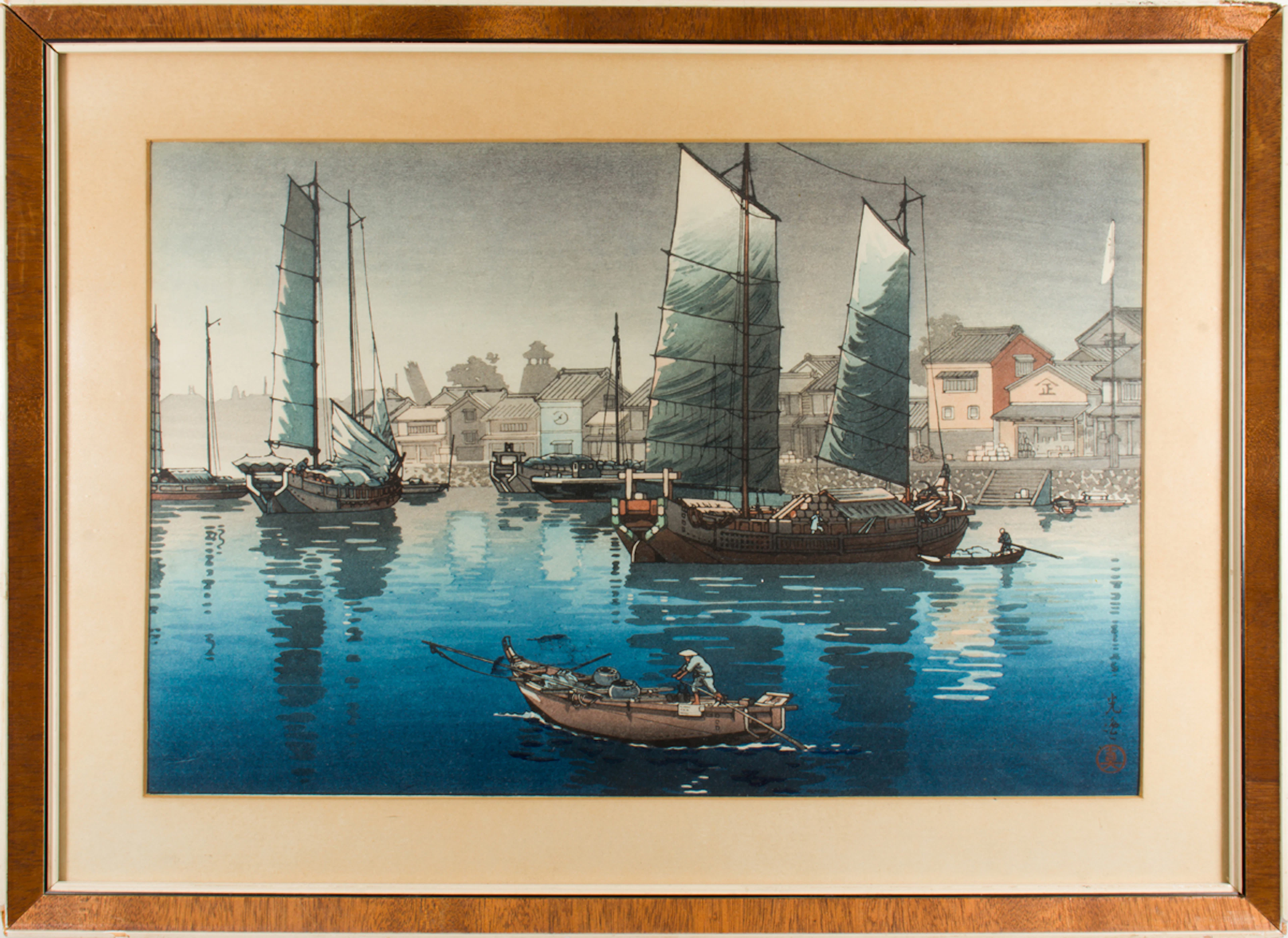 Tsuchiya Koitsu (1970-1949) - Seto Inland Sea, Akashi Bay