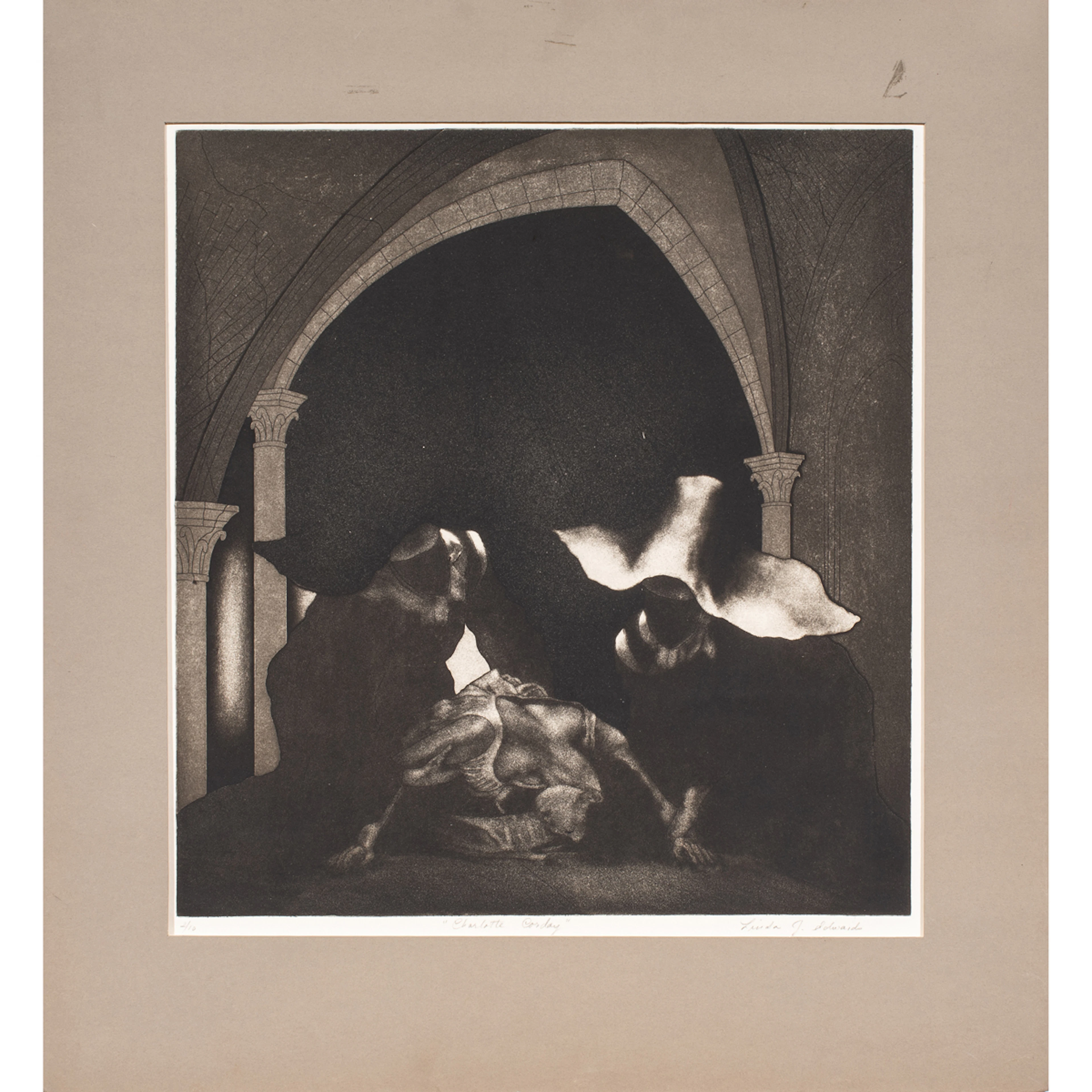 Etching, Linda J. Edwards