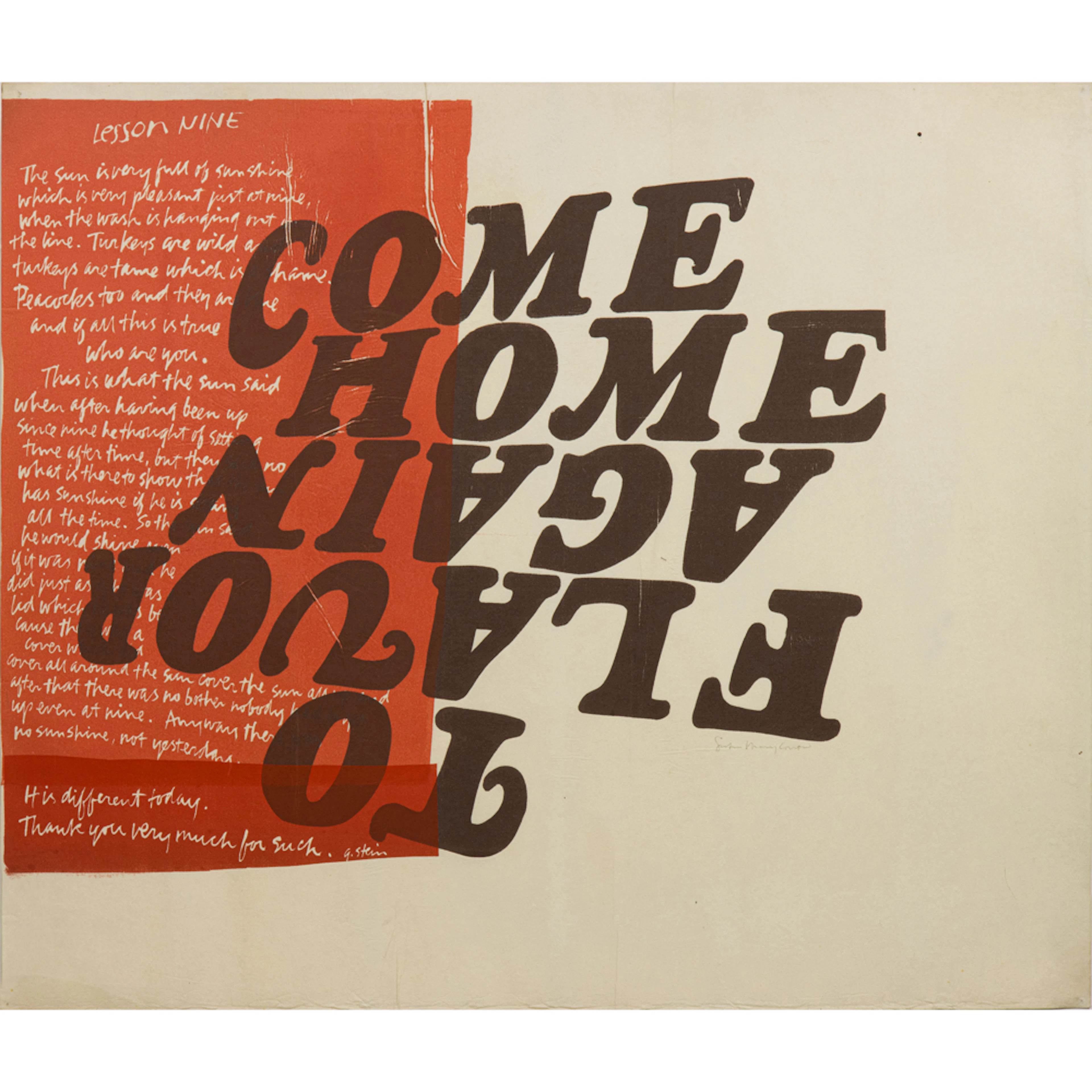 Print, Sister Mary Corita Kent