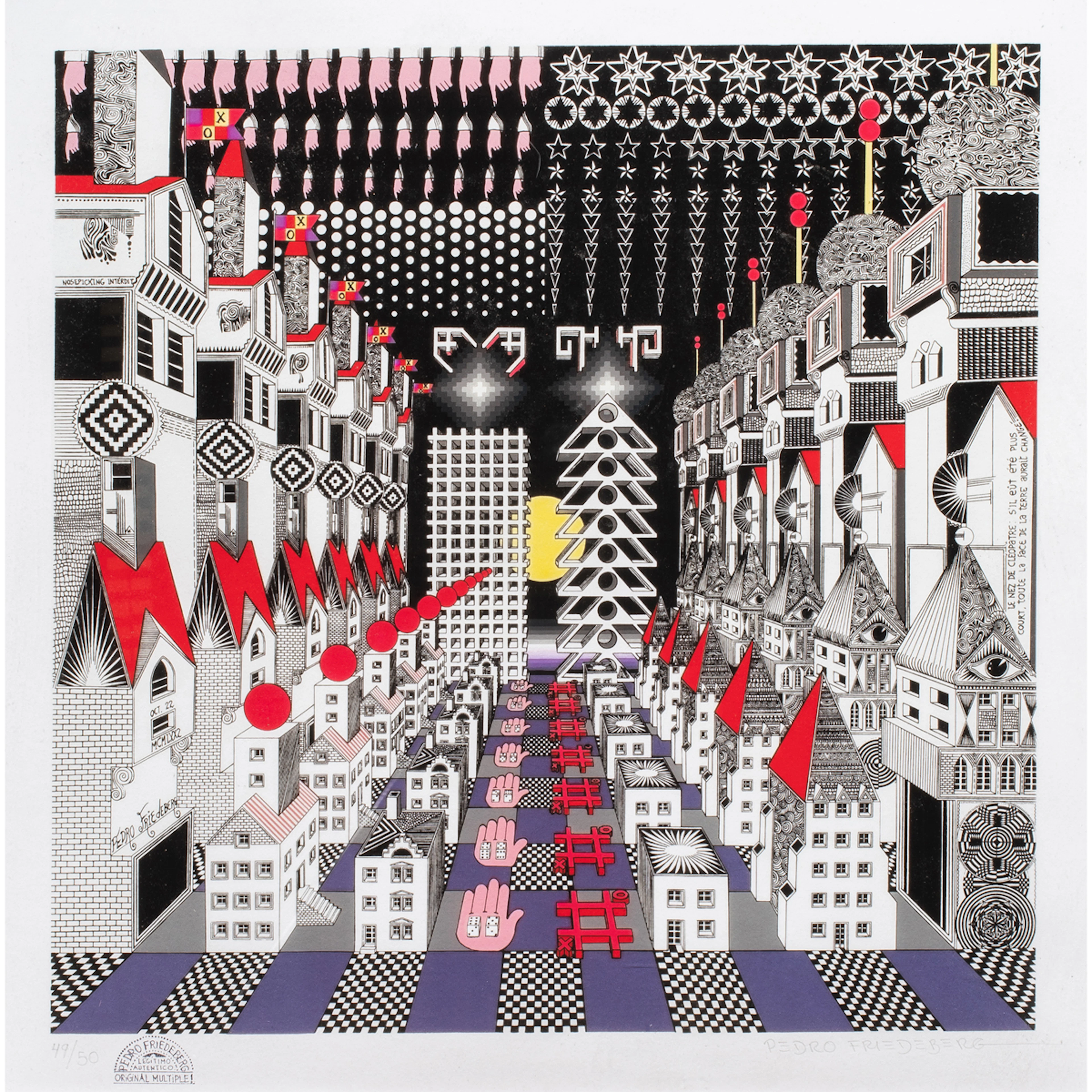 Print, Pedro Friedeberg