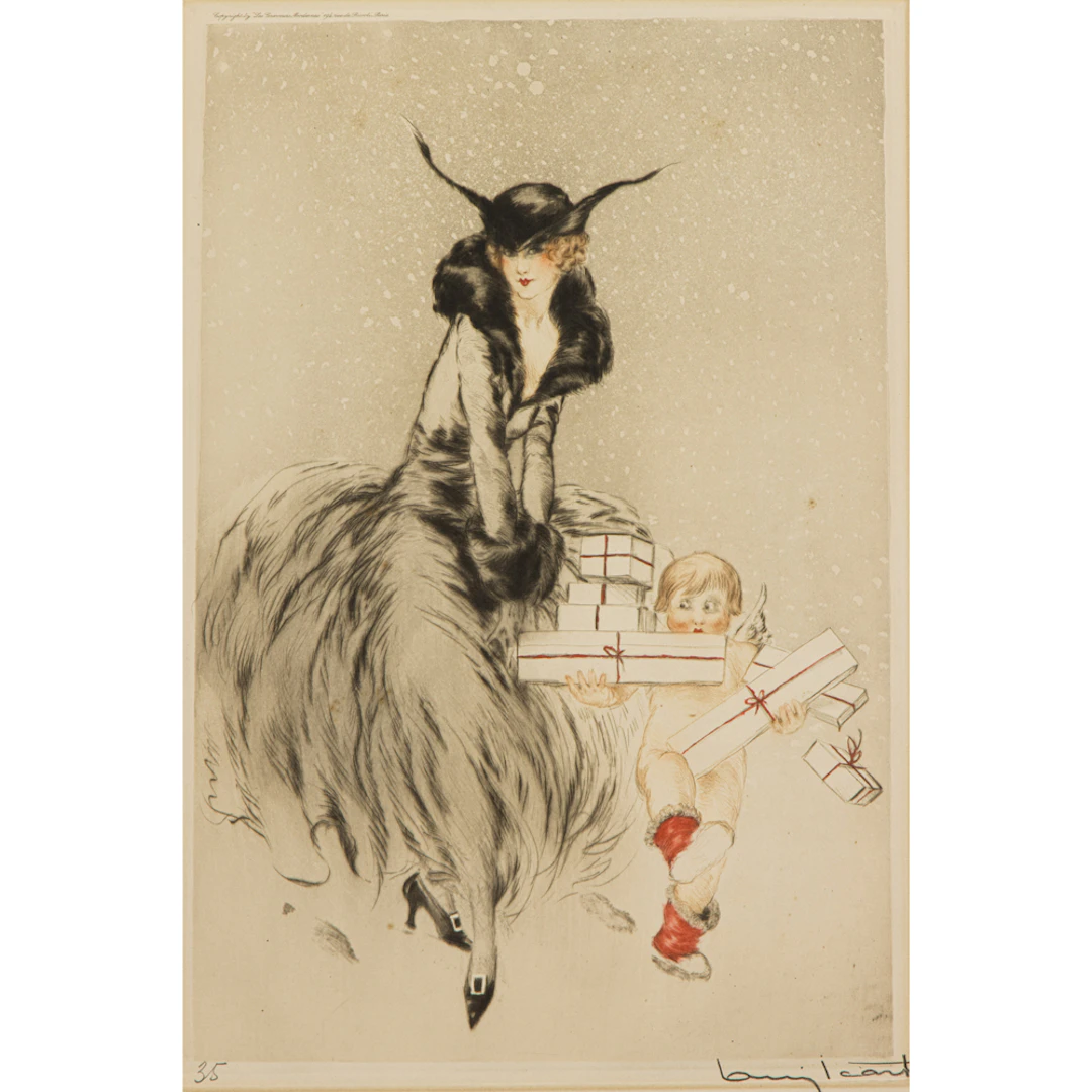 Print, Louis Icart