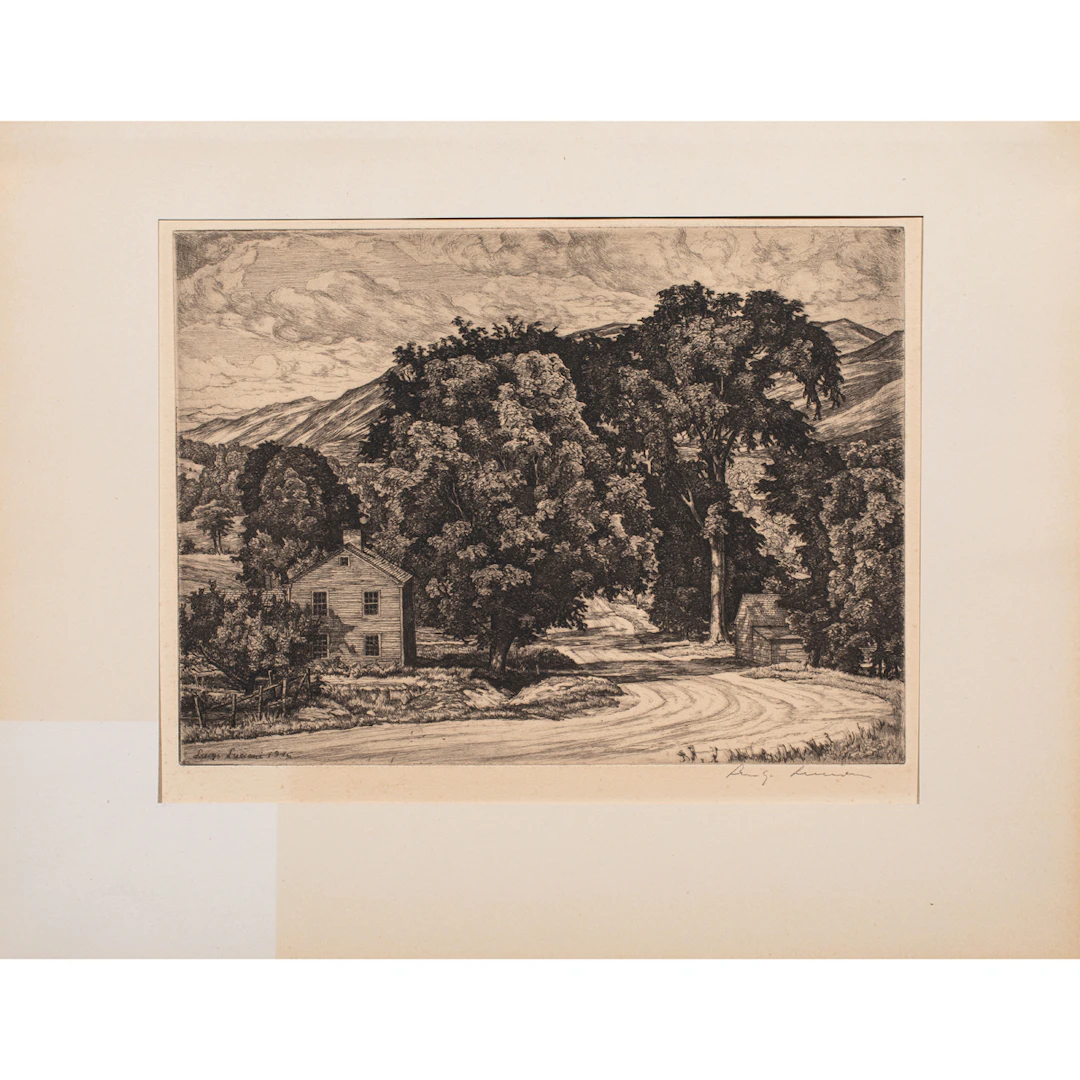 Prints, Lionel Barrymore, Luigi Lucioni, Asa Cheffetz