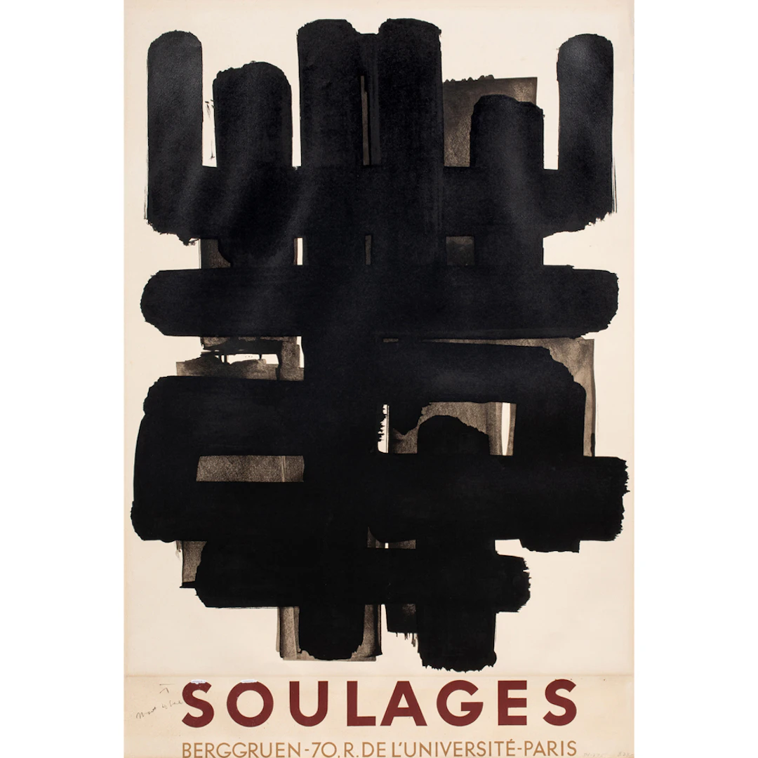 Print, Pierre Soulages