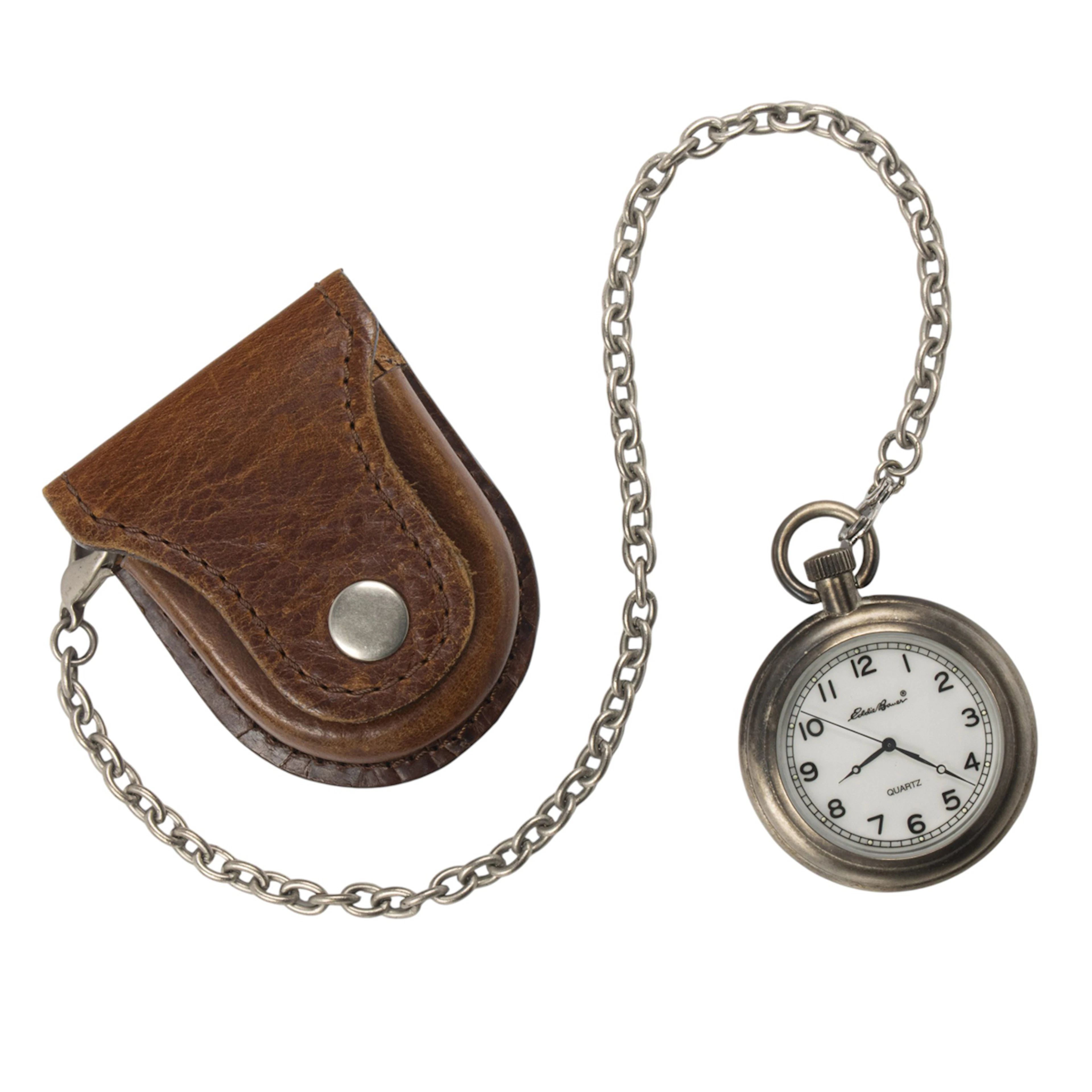 An Eddie Bauer pocket watch