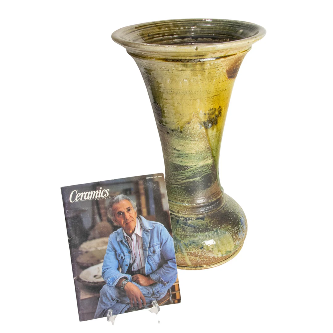 A Don Reitz stoneware vessel