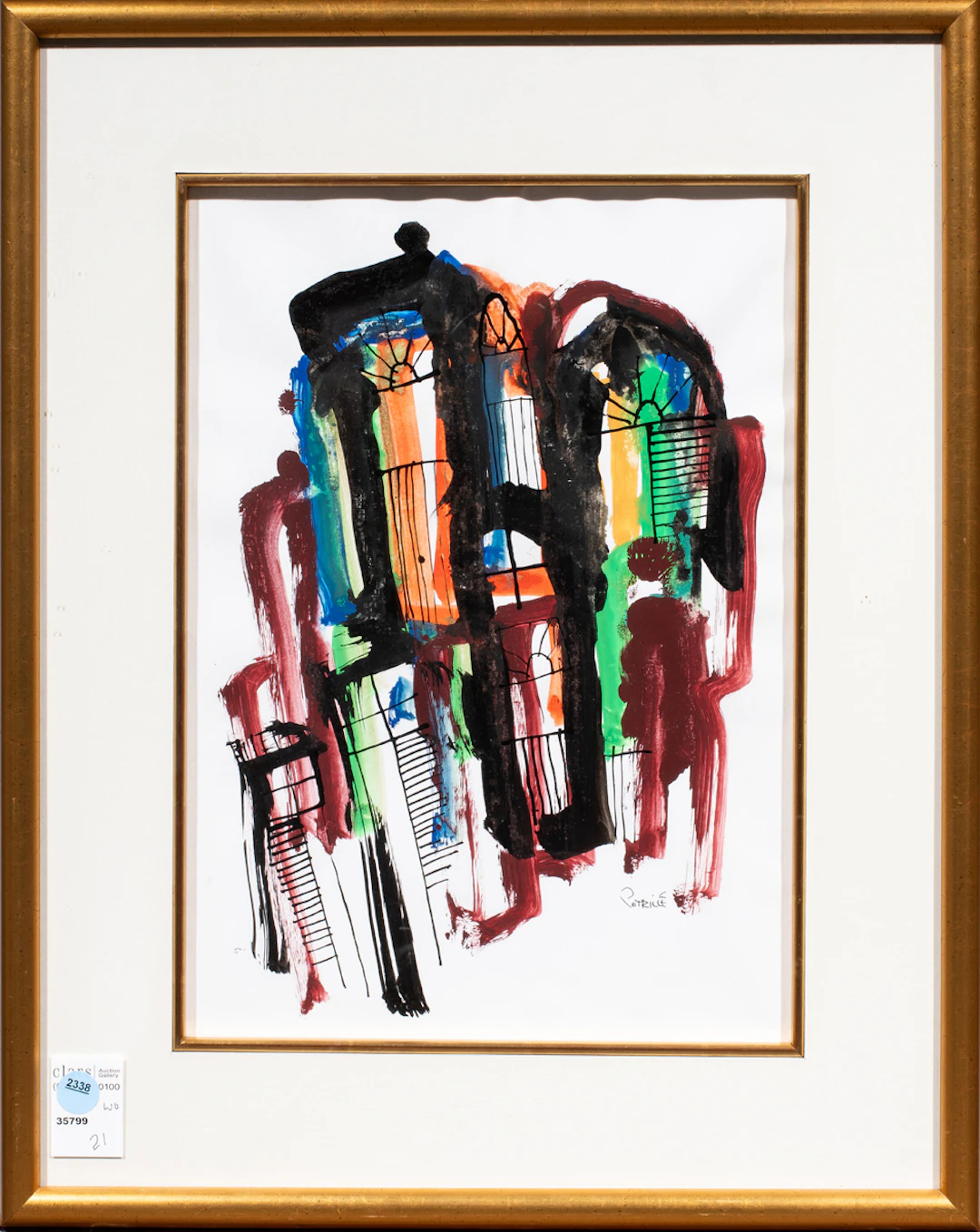Work on paper, American School (20th century)