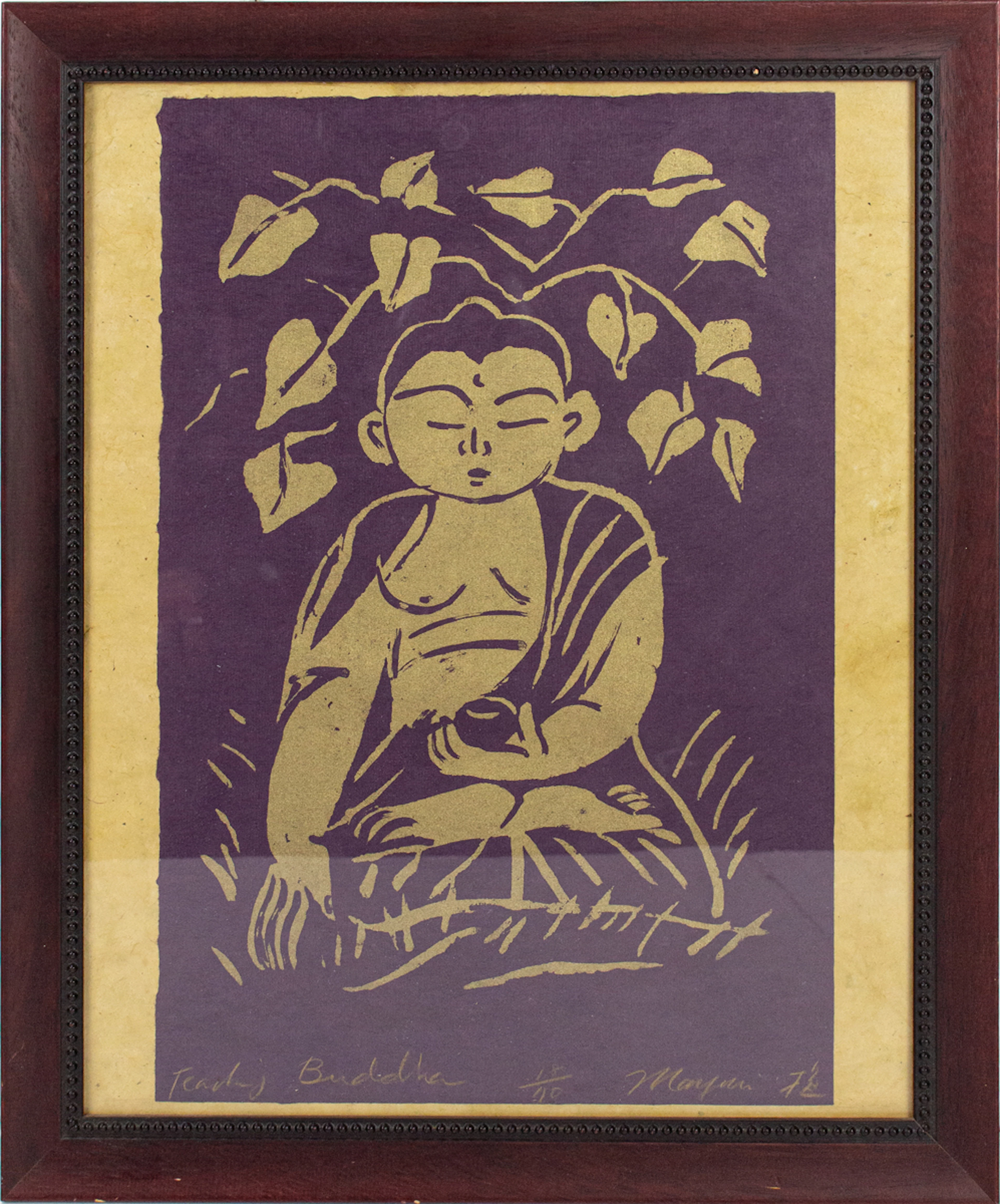 Mayumi Oda (born 1941) - Teaching Buddha