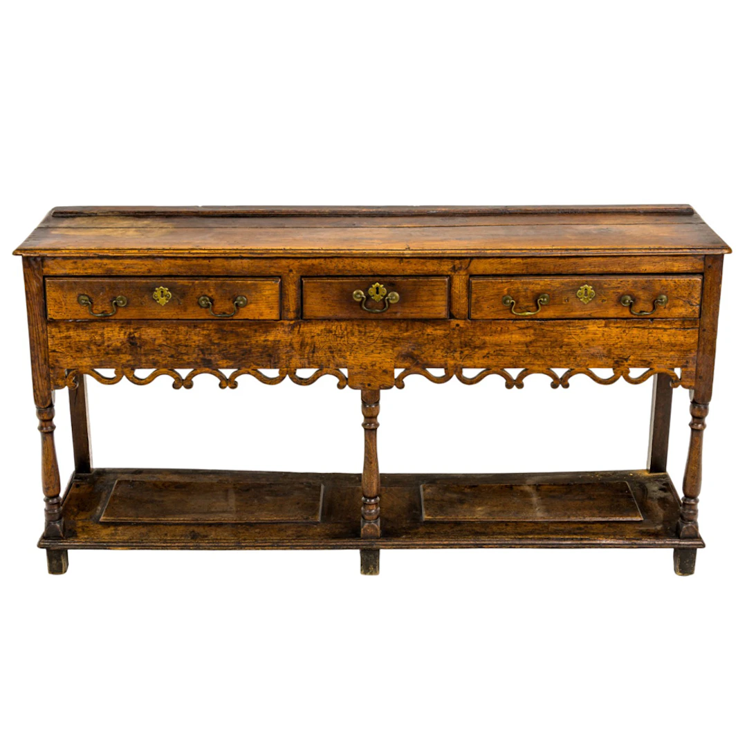 An English Welsh sideboard third quarter 18th century