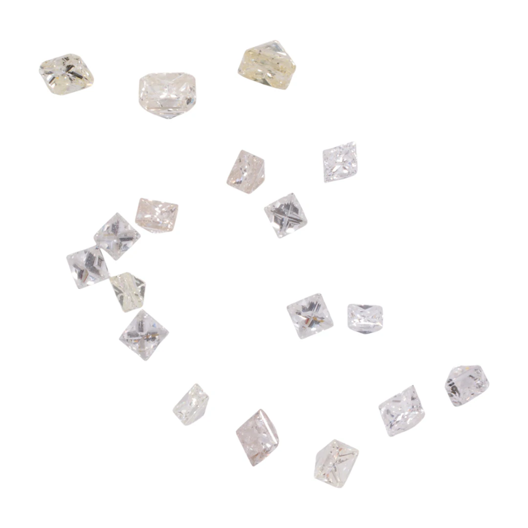A parcel of diamonds