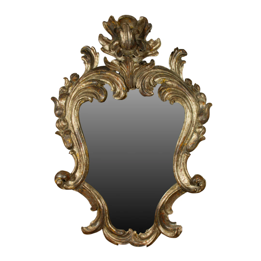 A Baroque style mirror