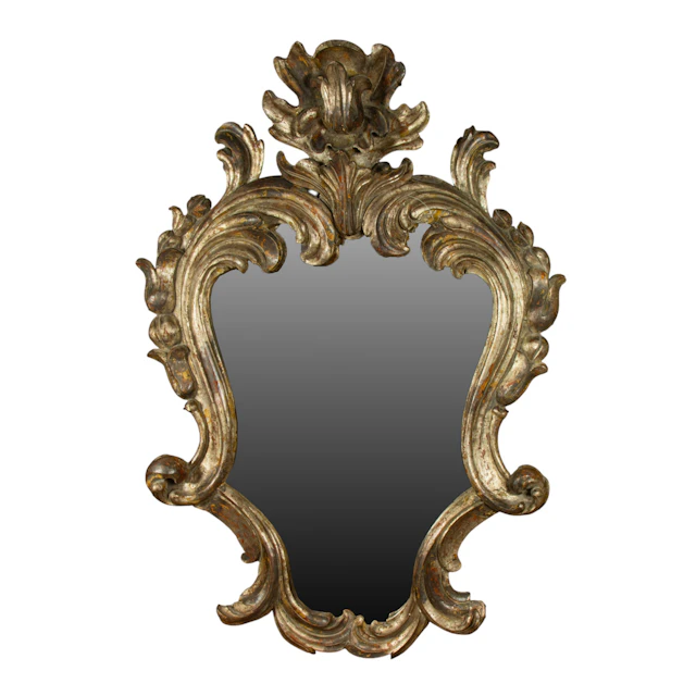 A Baroque style mirror