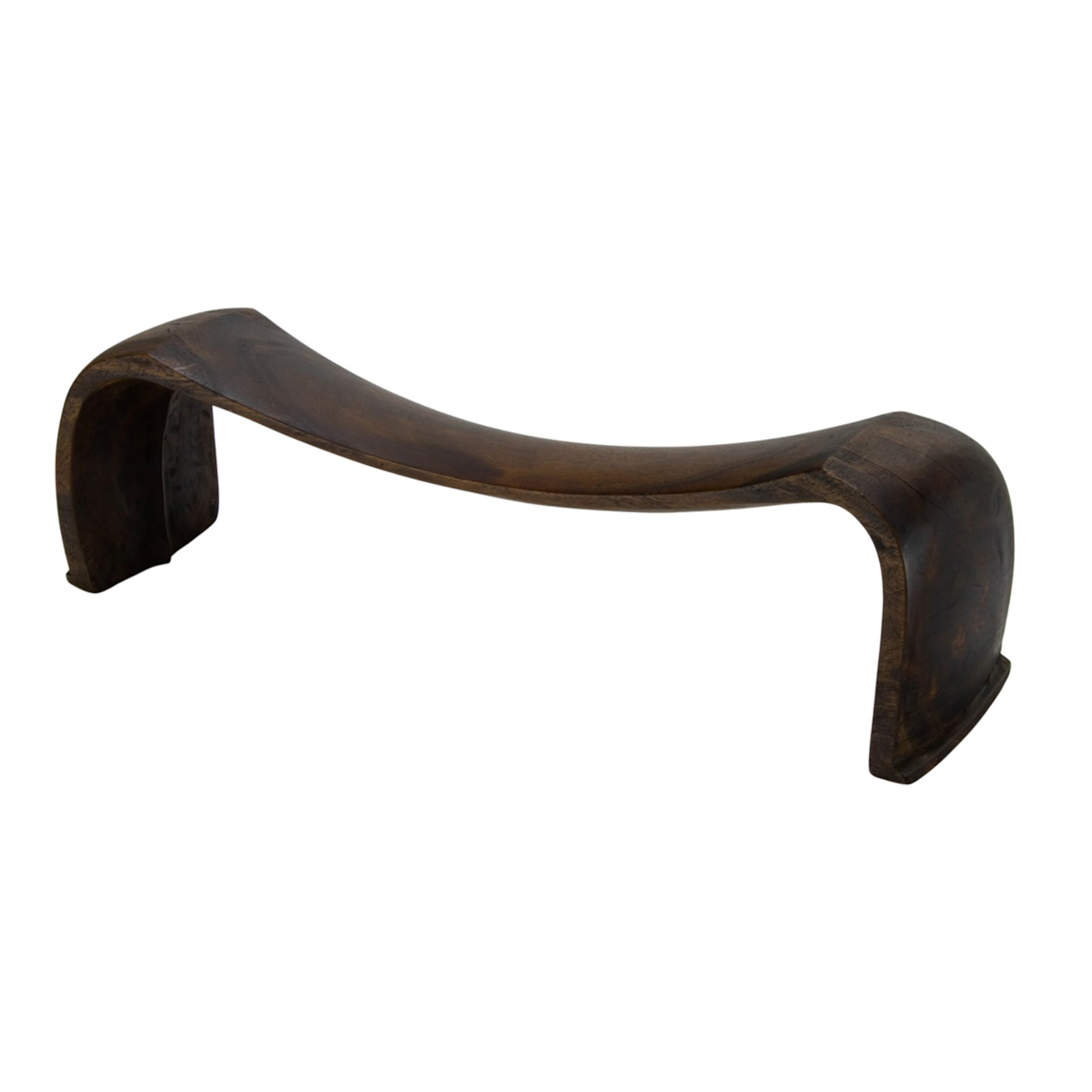 A Tongan carved headrest