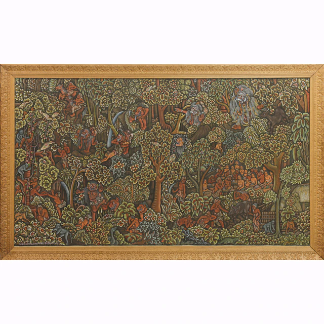 Ida Bagus Made Togog (1913-1989) - Jungle Scene