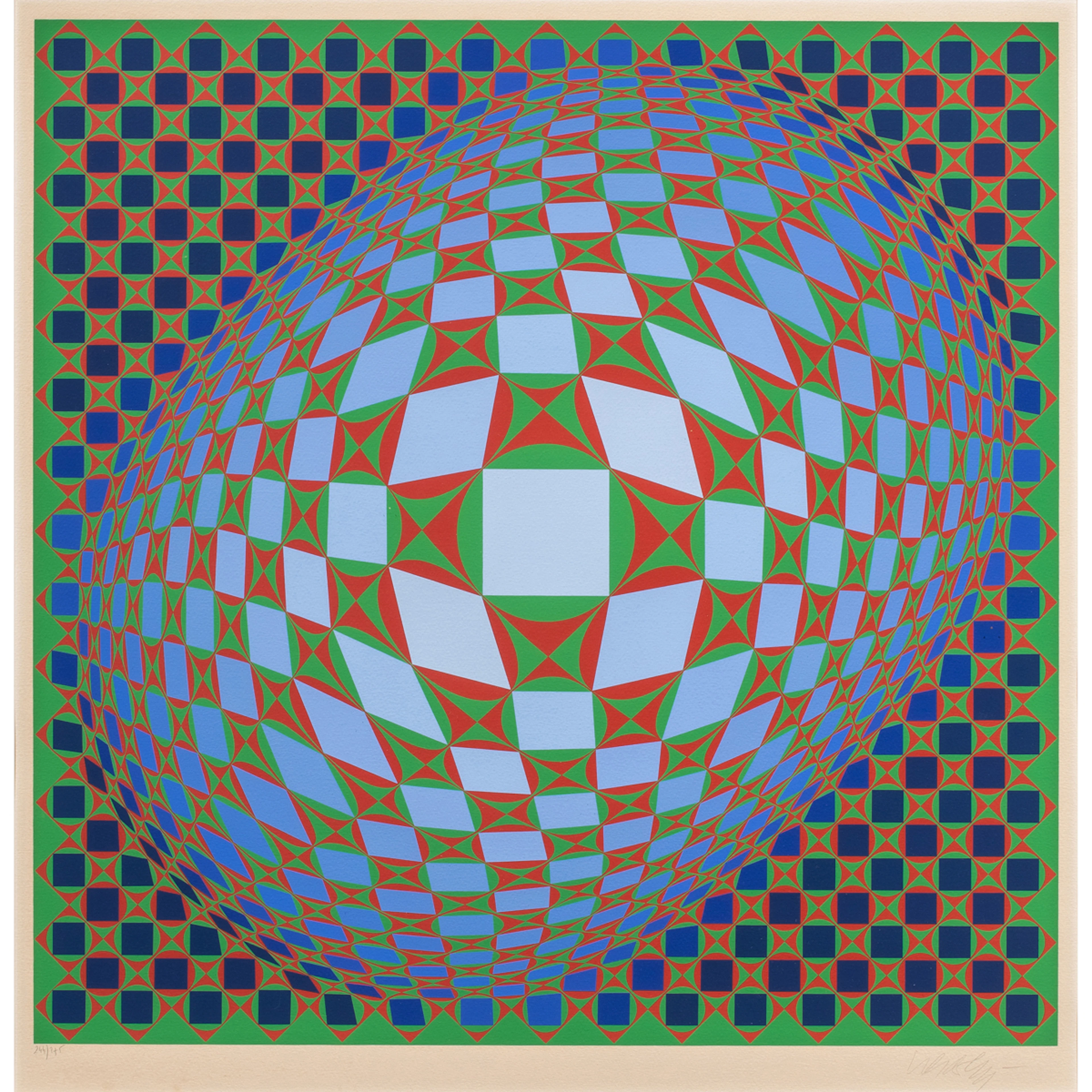 Print, Victor Vasarely