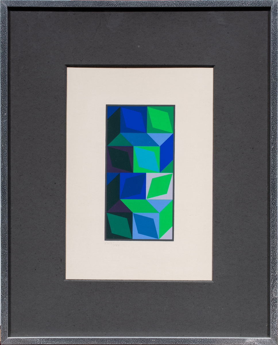 Print, Victor Vasarely